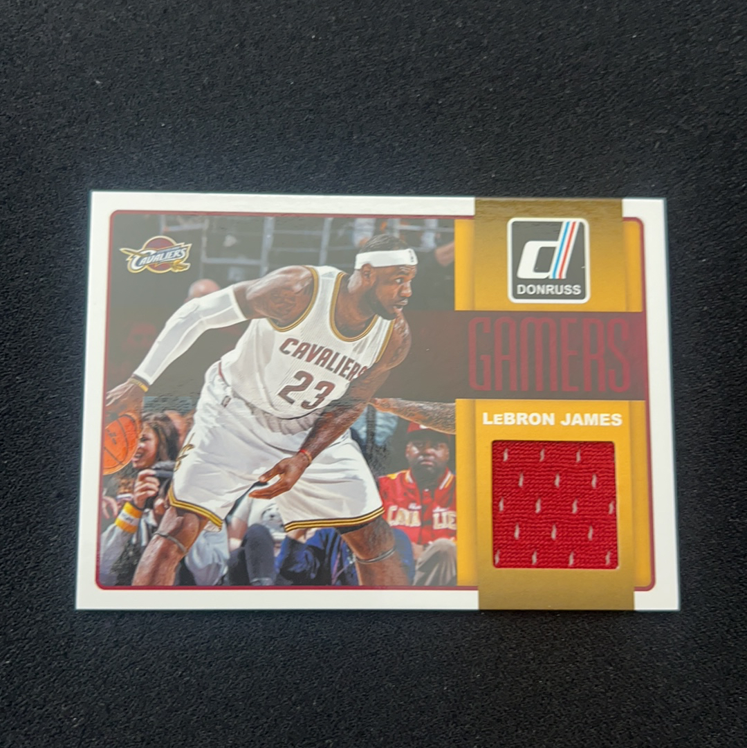2014-15 Panini Donruss LeBron James 【小V代拍】勒布朗 詹姆斯/小皇帝 老北京 骑士 物料 小窗 卡品如图【咬人猫】z