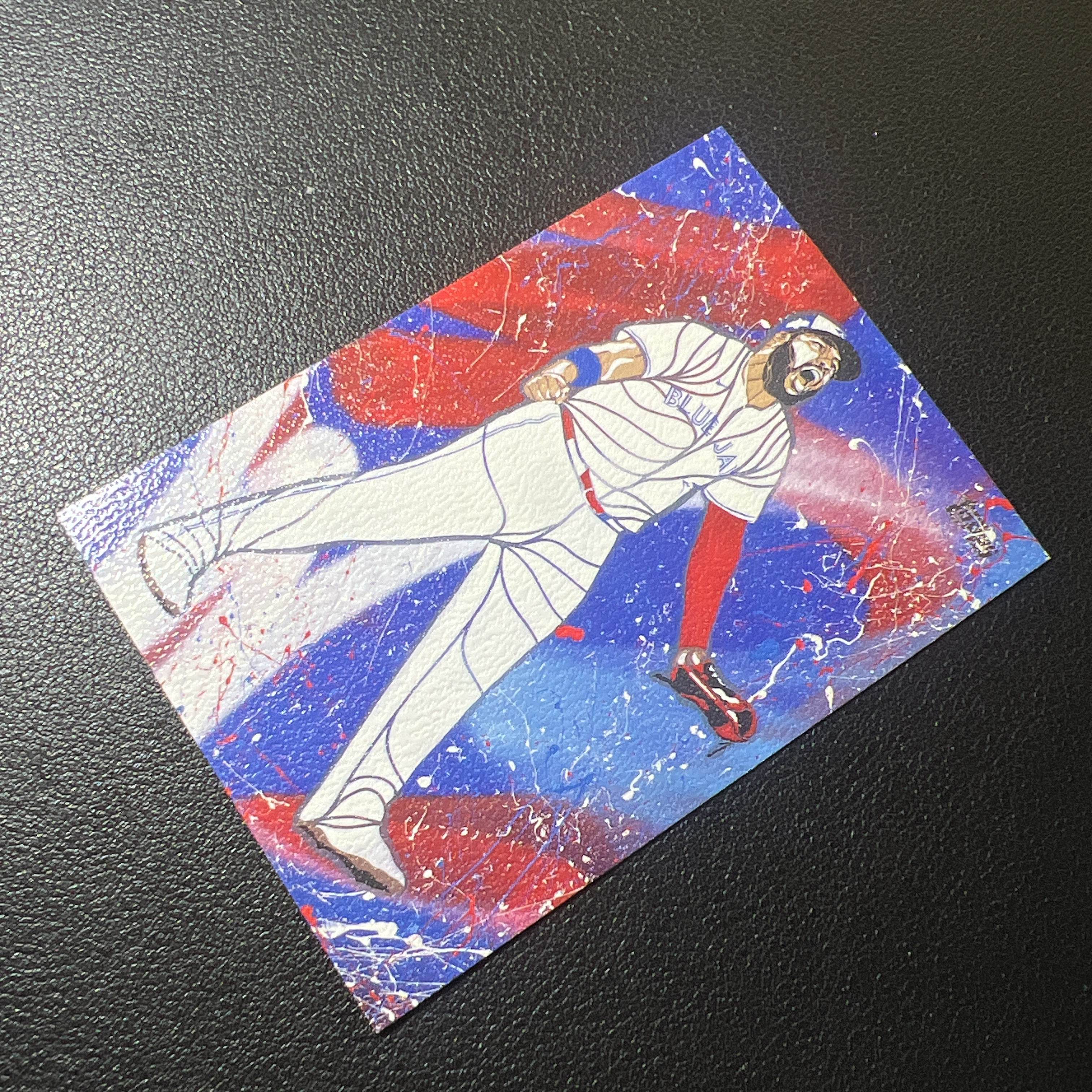 【鲨鱼代卖】2026 Topps Update Series 棒球 Vladimir Guerrero Jr. 小格雷罗 多伦多蓝鸟 Matt Szczur Art 艺术特卡 插画 超大比例 SSP 1:3968 细节看图 FY3102
