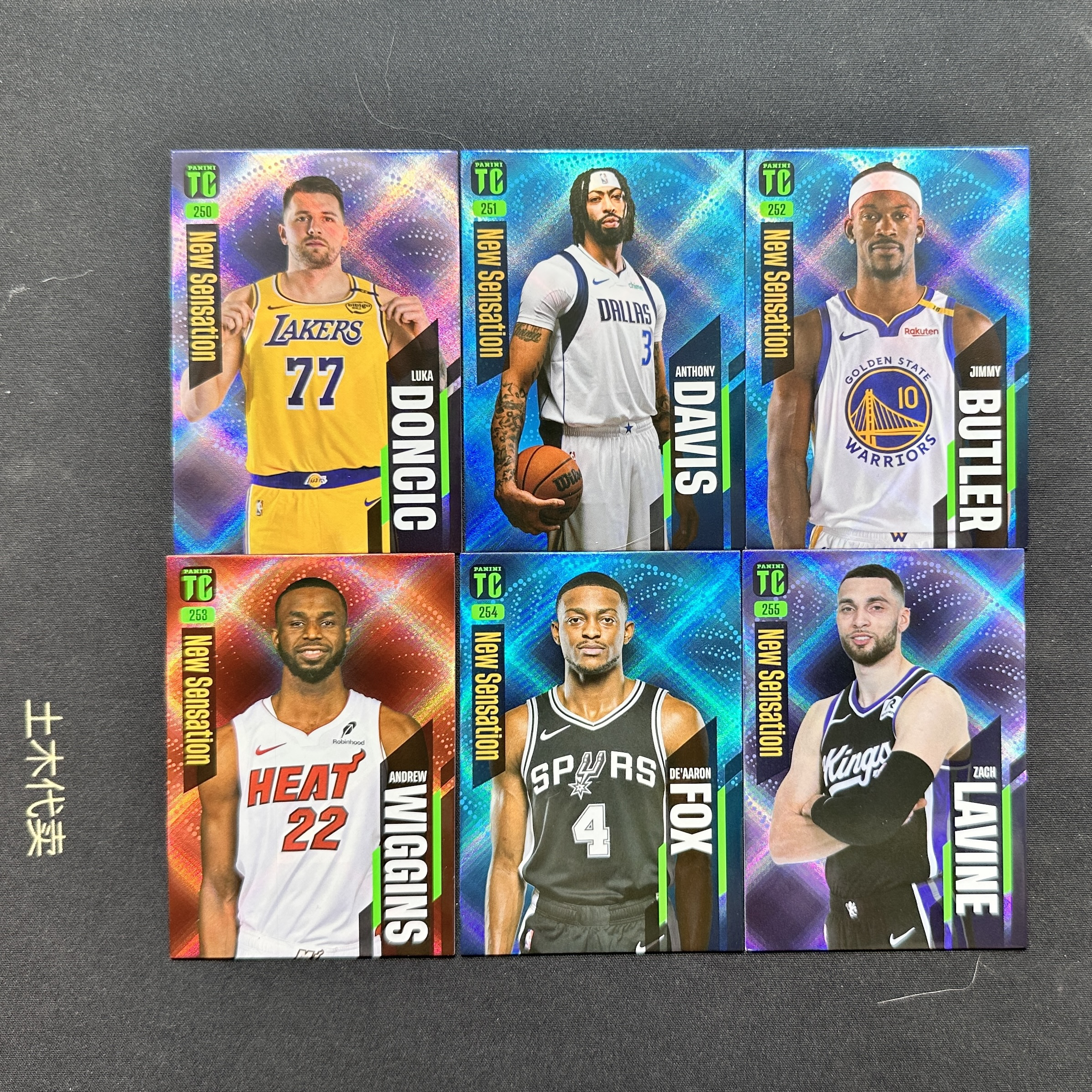 2024-25 Top Class tc 一套 全套 12张 New Sensation 新感觉特卡 东契奇 浓眉 卡斯尔 里萨谢 萨尔 维金斯 乔治 转会好人新秀 Luka Doncic