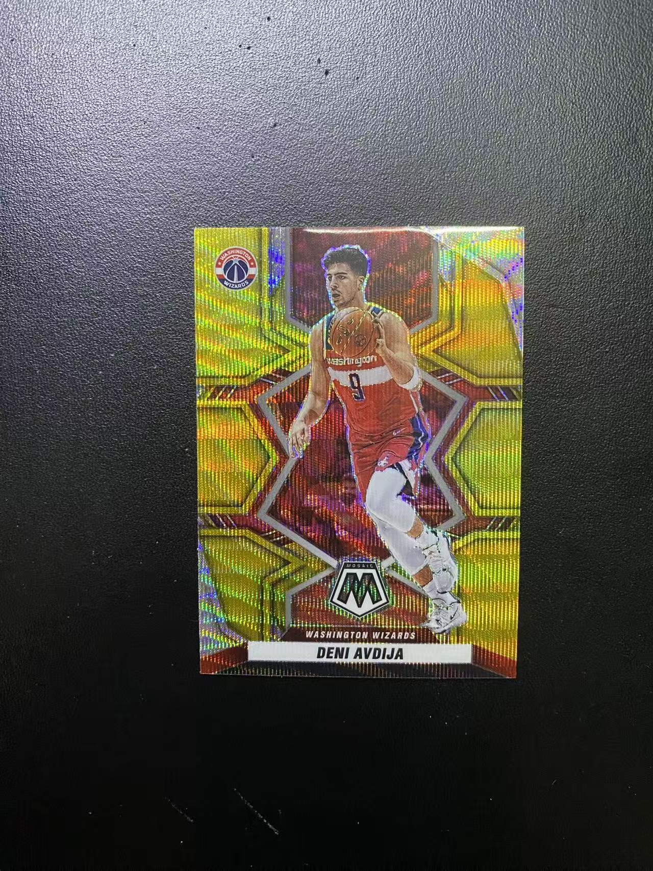 2021-22 Panini Mosaic Deni Avdija 奇才 开拓者 阿夫迪亚 大比例 马赛克 金波纹 折射 赛季打包 卡品如图 值得收藏 nt