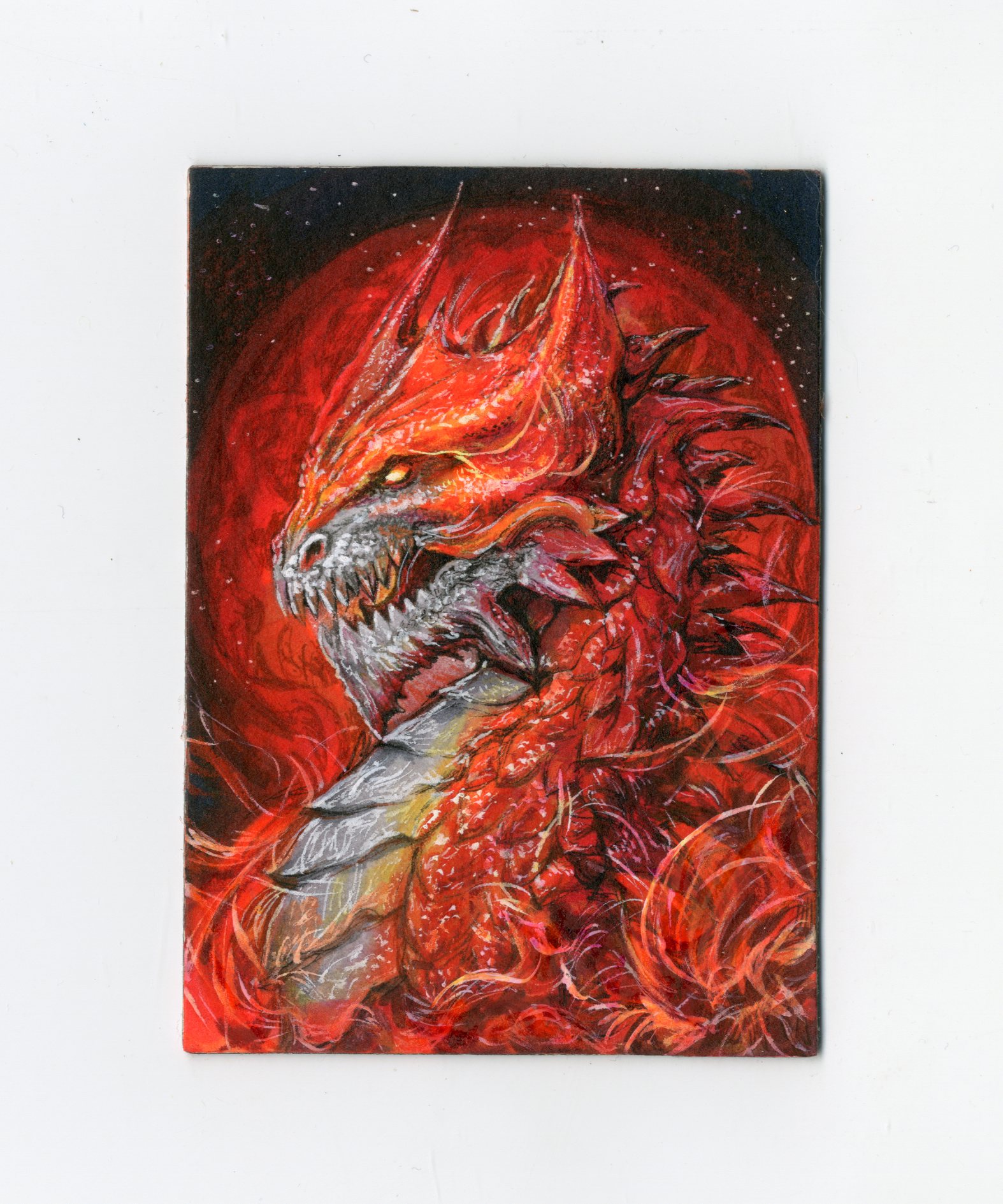 【Jackie杰基拍卖】话山海系列 手绘卡 1/1 画师:想儿(灯塔)