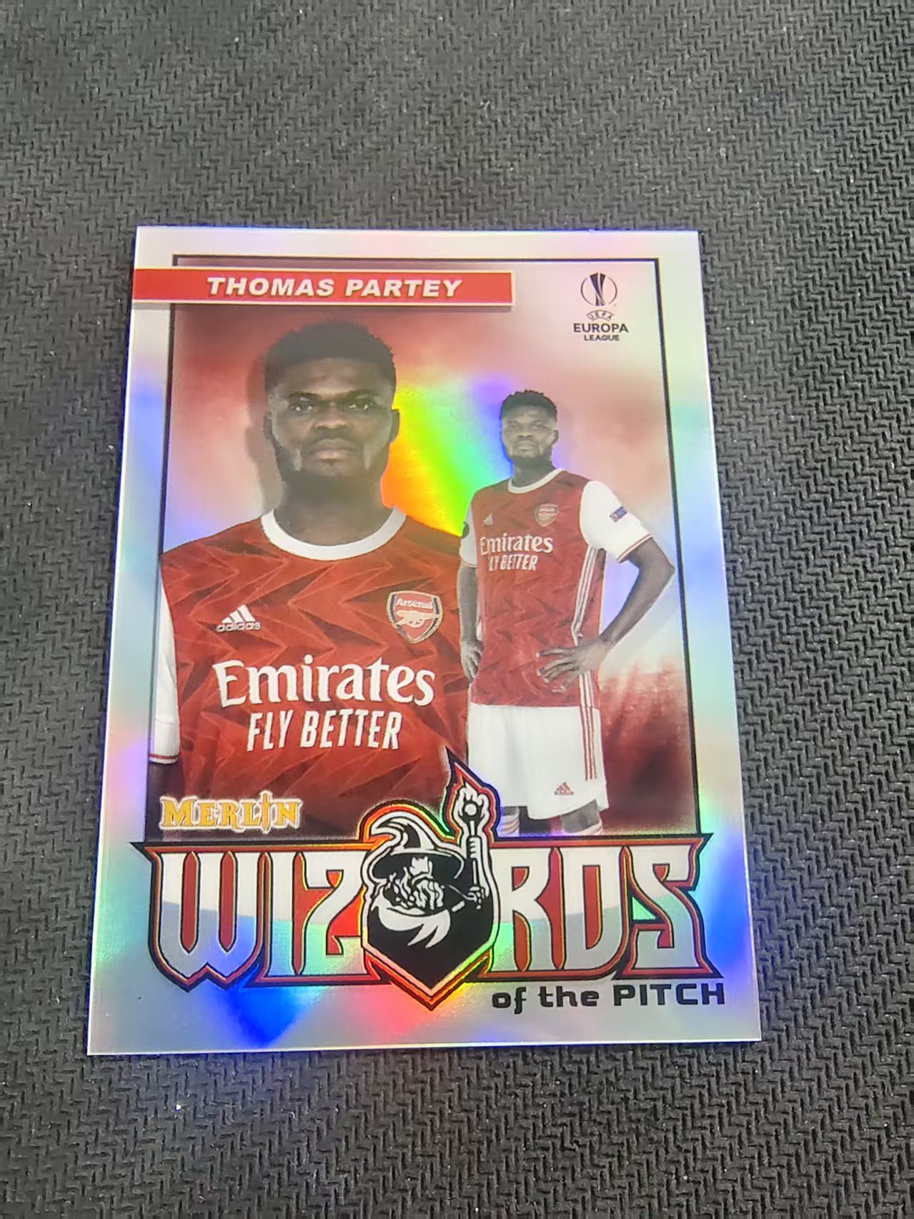 【可合并,不累计】2021 Topps Merlin chrome Thomas Partey 阿森纳 托马斯 帕尔泰 梅林 欧冠 Wizrds 特卡 银折