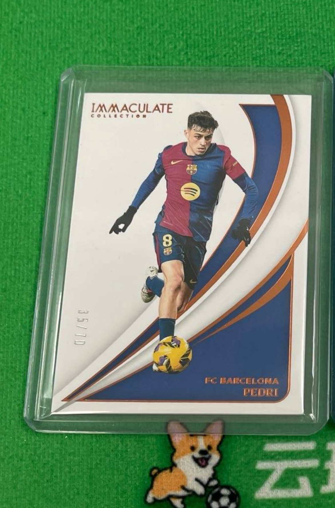 2024-25 Panini Immaculate Pedri 爱咪咪 巴萨 巴塞罗那 佩德里 佩刀 base /70编 超低编 收藏必备 西班牙