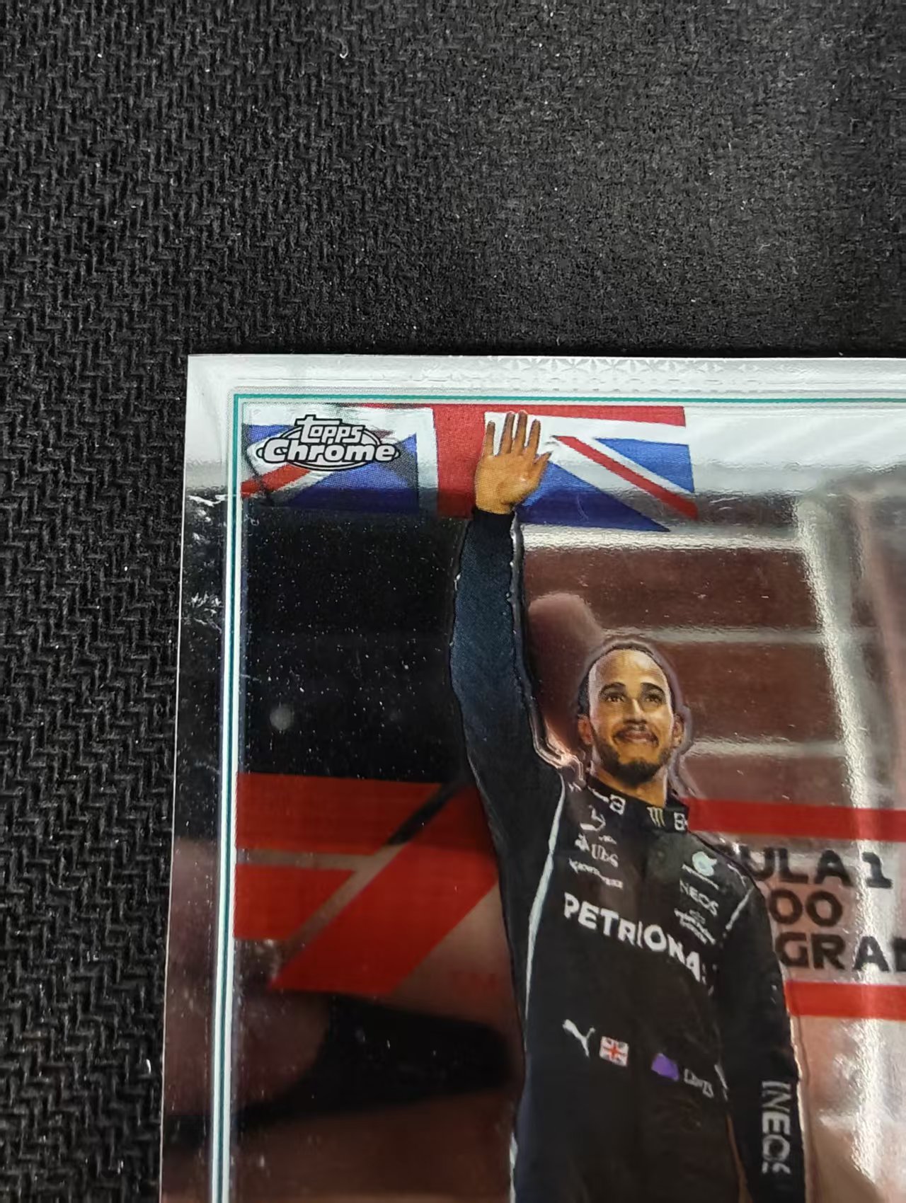 2022 Topps Chrome F1 Lewis Hamilton 刘易斯 汉密尔顿 AMG梅赛德斯奔驰 划痕 边角瑕疵 #170
