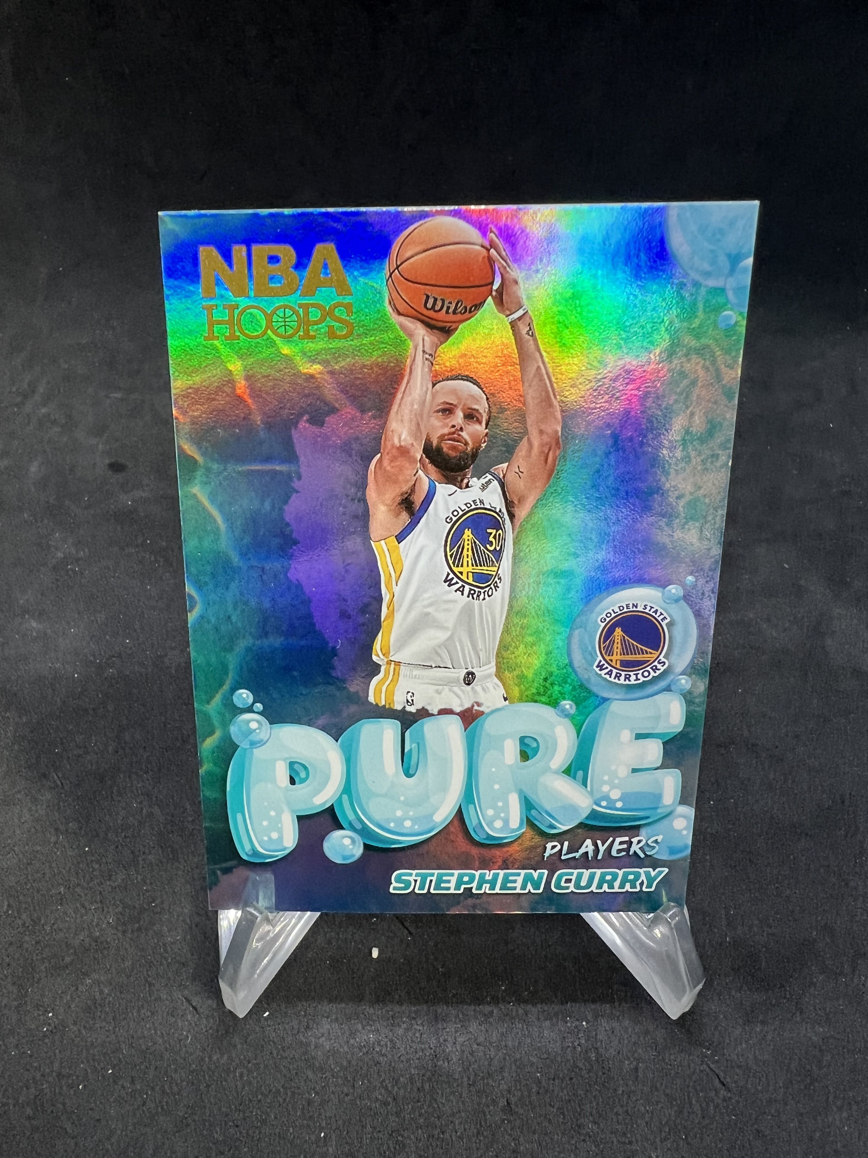 【赛卡代卖】 24-25 PANINI HOOPS STEPHEN CURRY 斯蒂芬库里 勇士 水花 纯净水 镭射 折射 小孩哥 萌神 超巨 专收 127K49