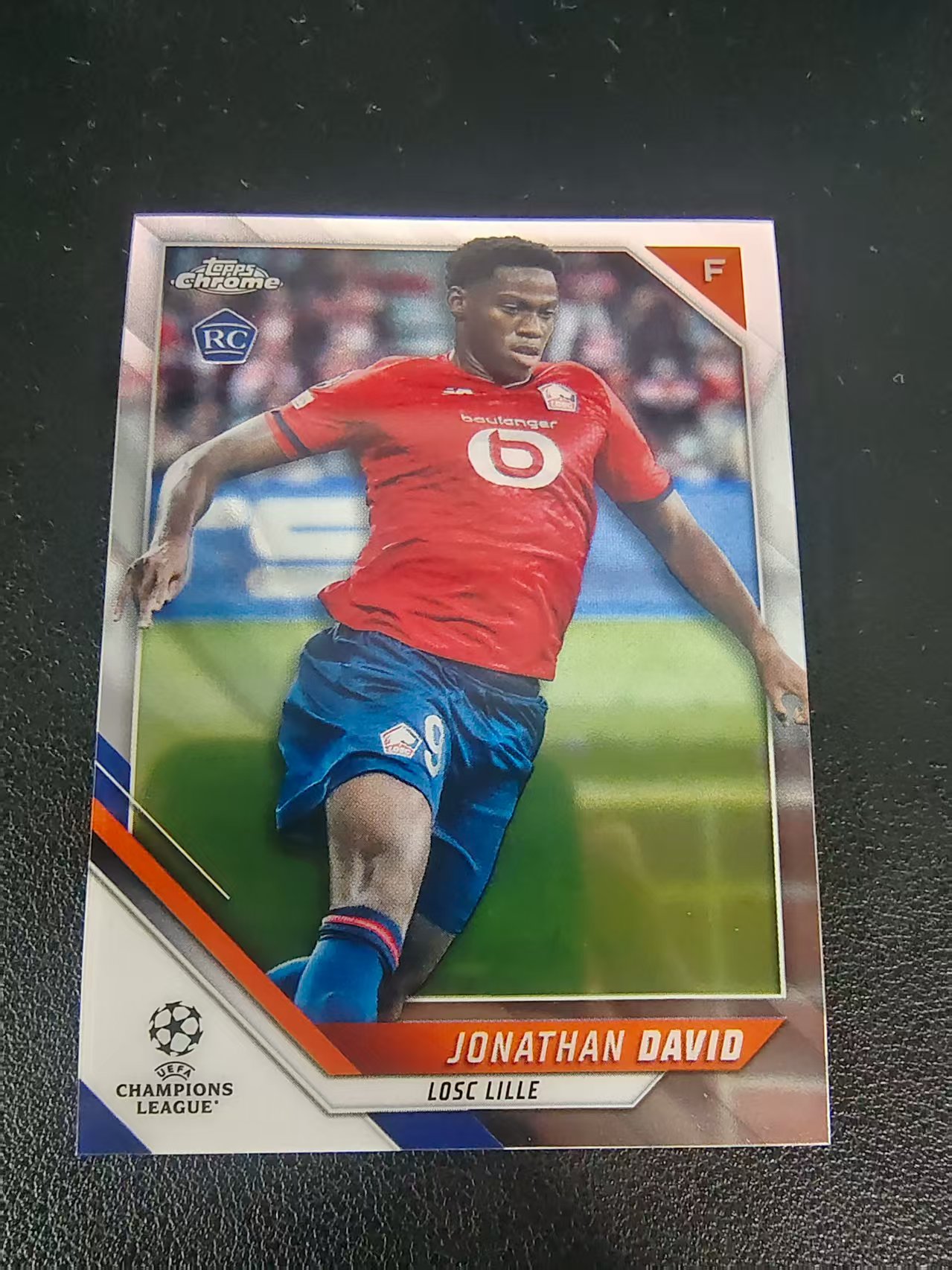 【可合并,不累计】2022 Topps Chrome jonathan david 乔纳森 戴维 里尔 欧冠 划痕 边角瑕疵 #191