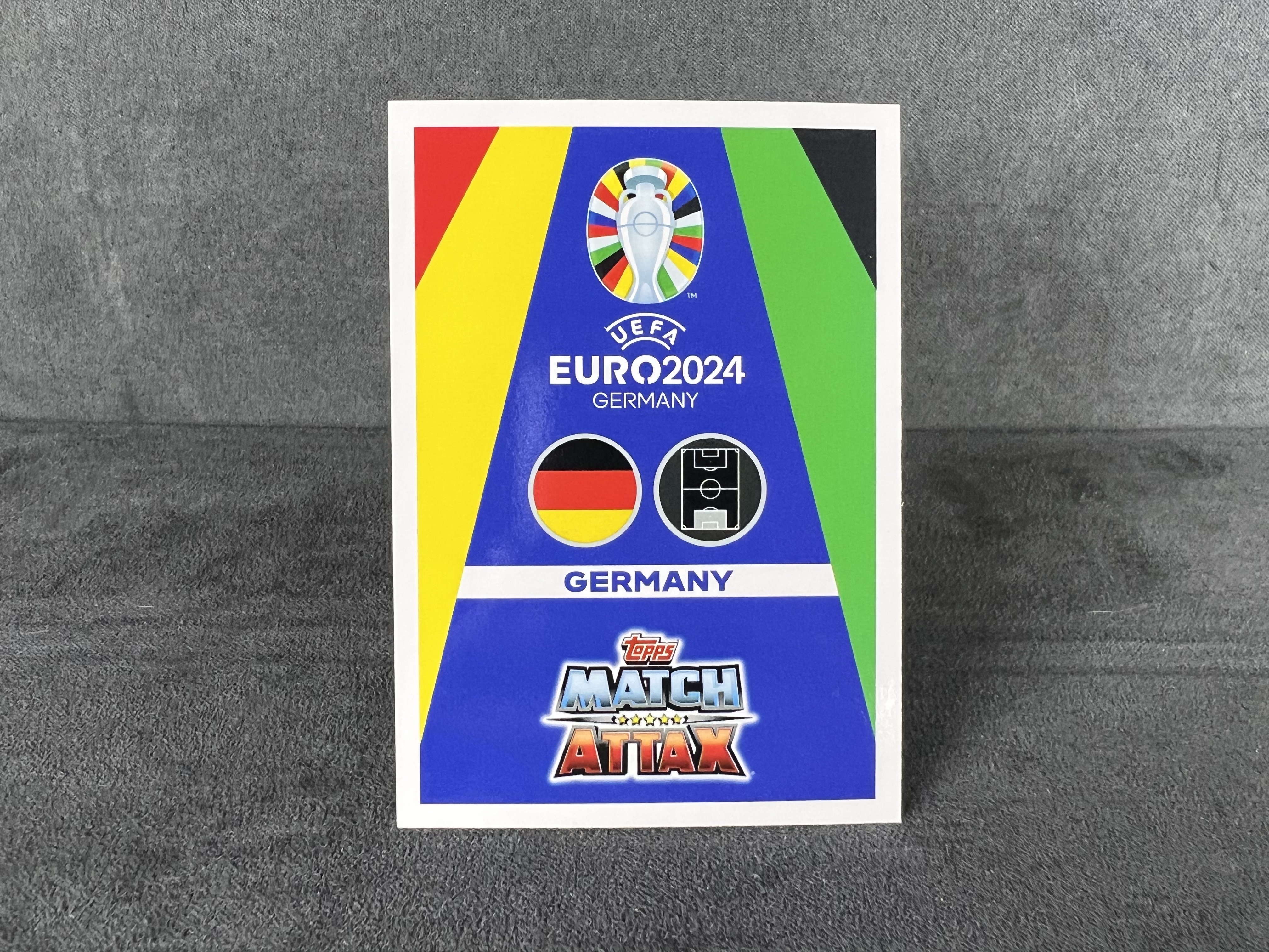 2024 Topps match attax Oliver Kahn 欧洲杯【接代拍】德国 门将 卡恩 正银折英雄特卡 实卡精美 卡品如图