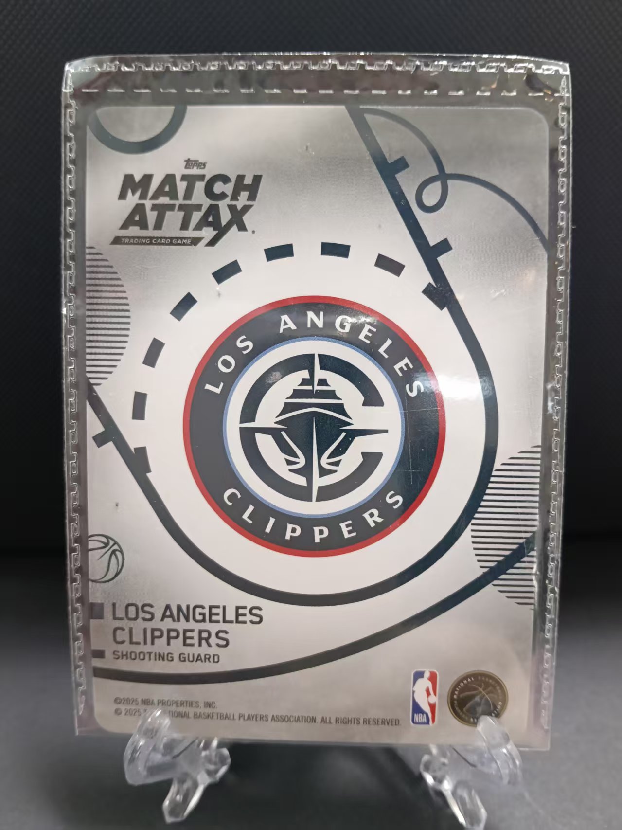 2025 Topps Match Attax James Harden 快船 近期大热球星 哈登 詹姆斯 卡游 折射 卡品如图