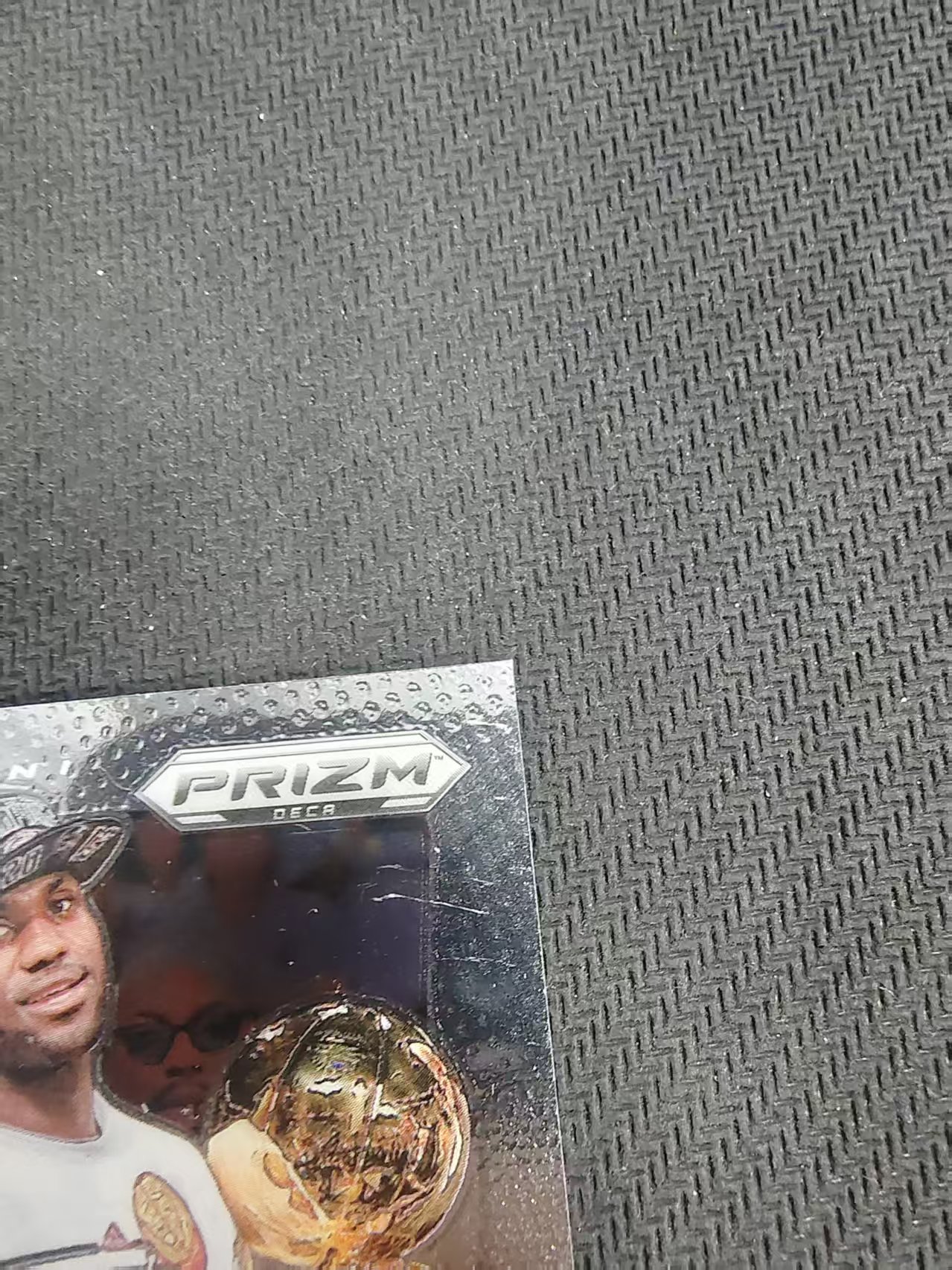 【可合并,不累计】2024-25 Panini Prizm LeBron James DECA PZ 热火 勒布朗 詹姆斯 老詹 复刻 MVP 捧杯 划痕 边角瑕疵 #289