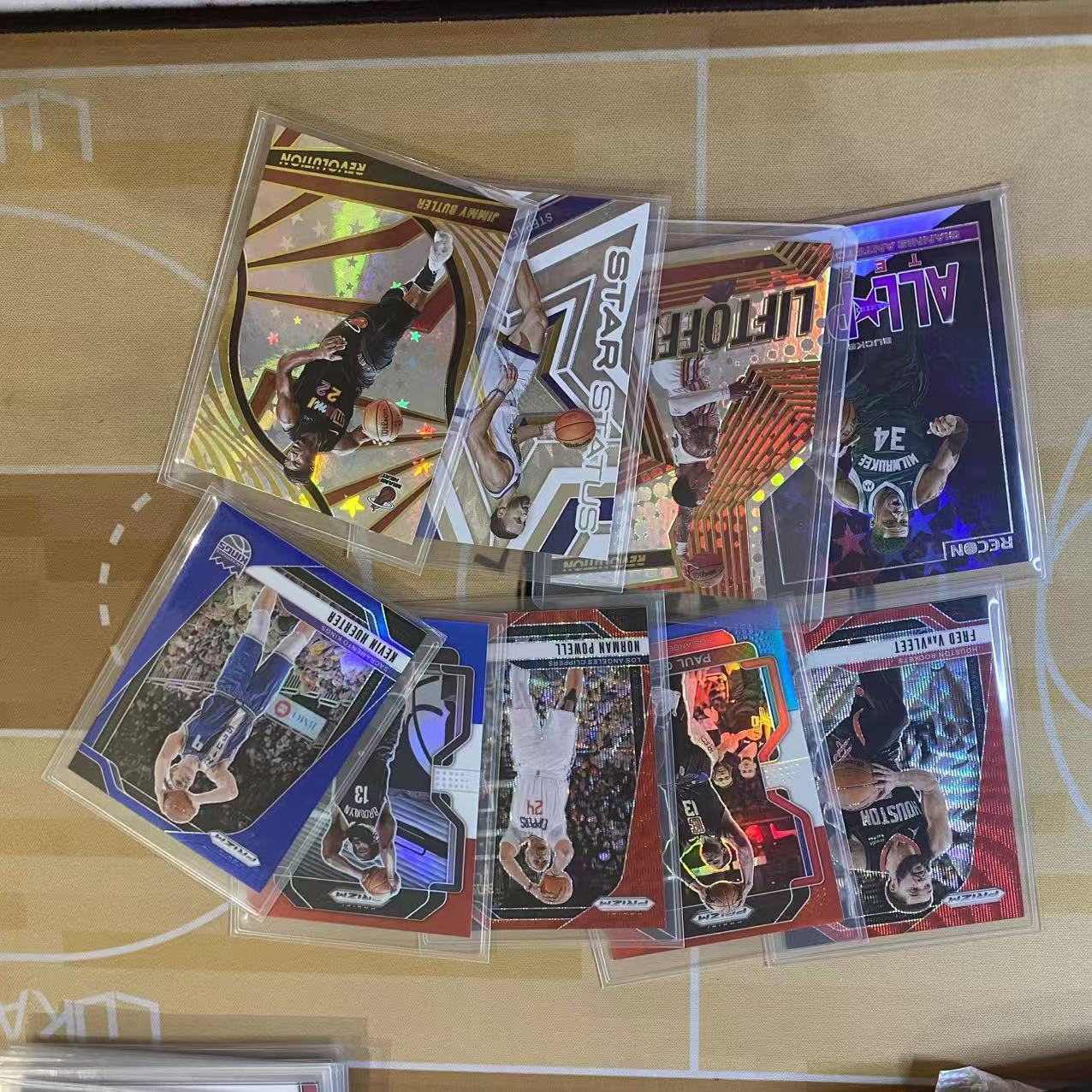 撸卡厮 Lukas 2025 prizm elite recon 许尔特 199编紫折 库里 巴特勒 字母哥 特卡 打包(rick)