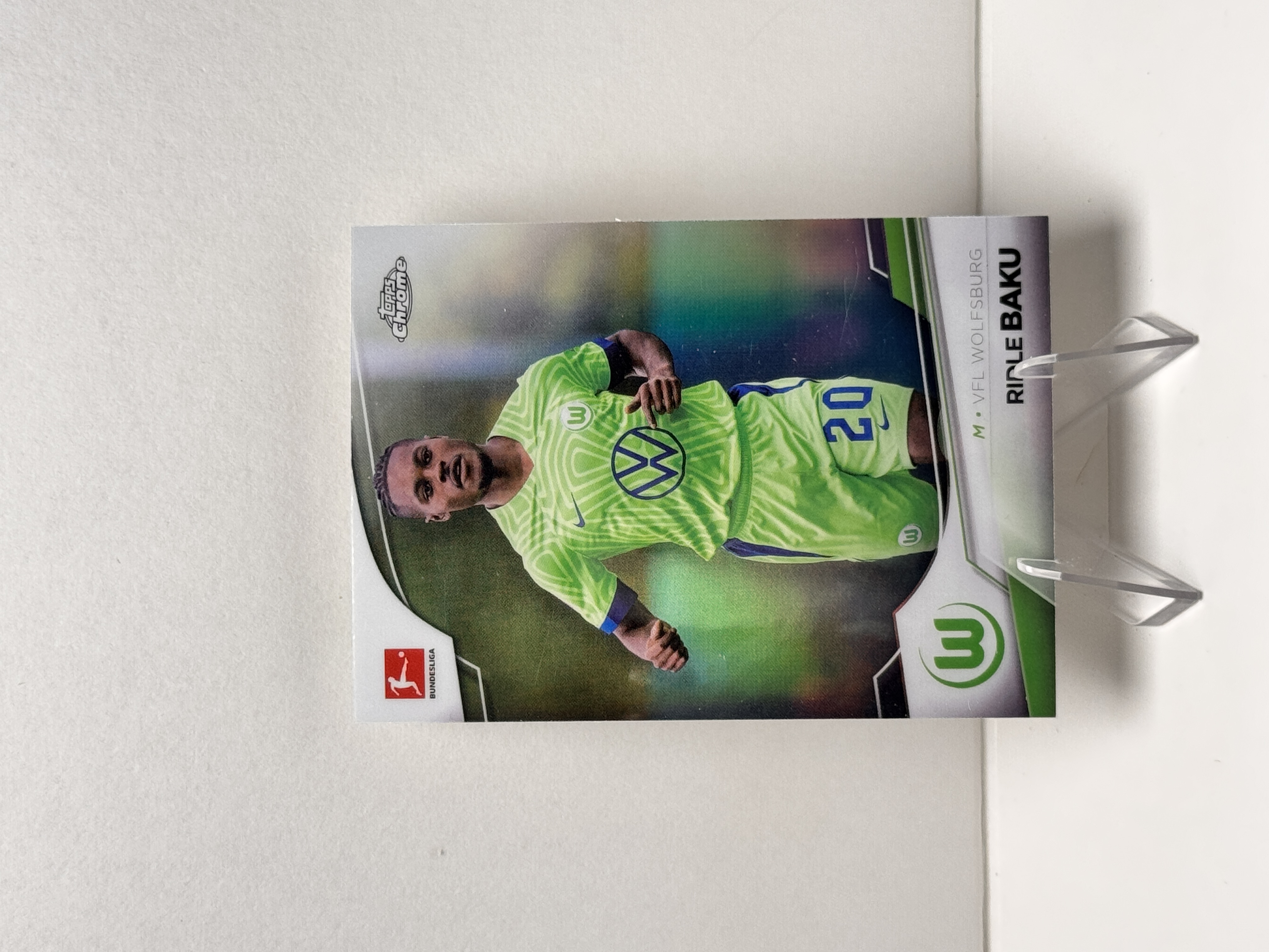 2023 Topps Chrome Ridle Baku 德甲tc 沃尔夫斯堡 里德勒 巴库 折射 实卡精美 卡品如图【星爷代拍】D1-4