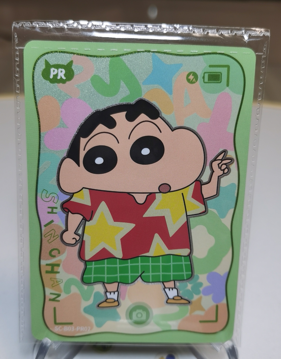 卡游 蜡笔小新 pr卡 原膜 不包官瑕 凑套 收藏必备【拍前务必看描述】