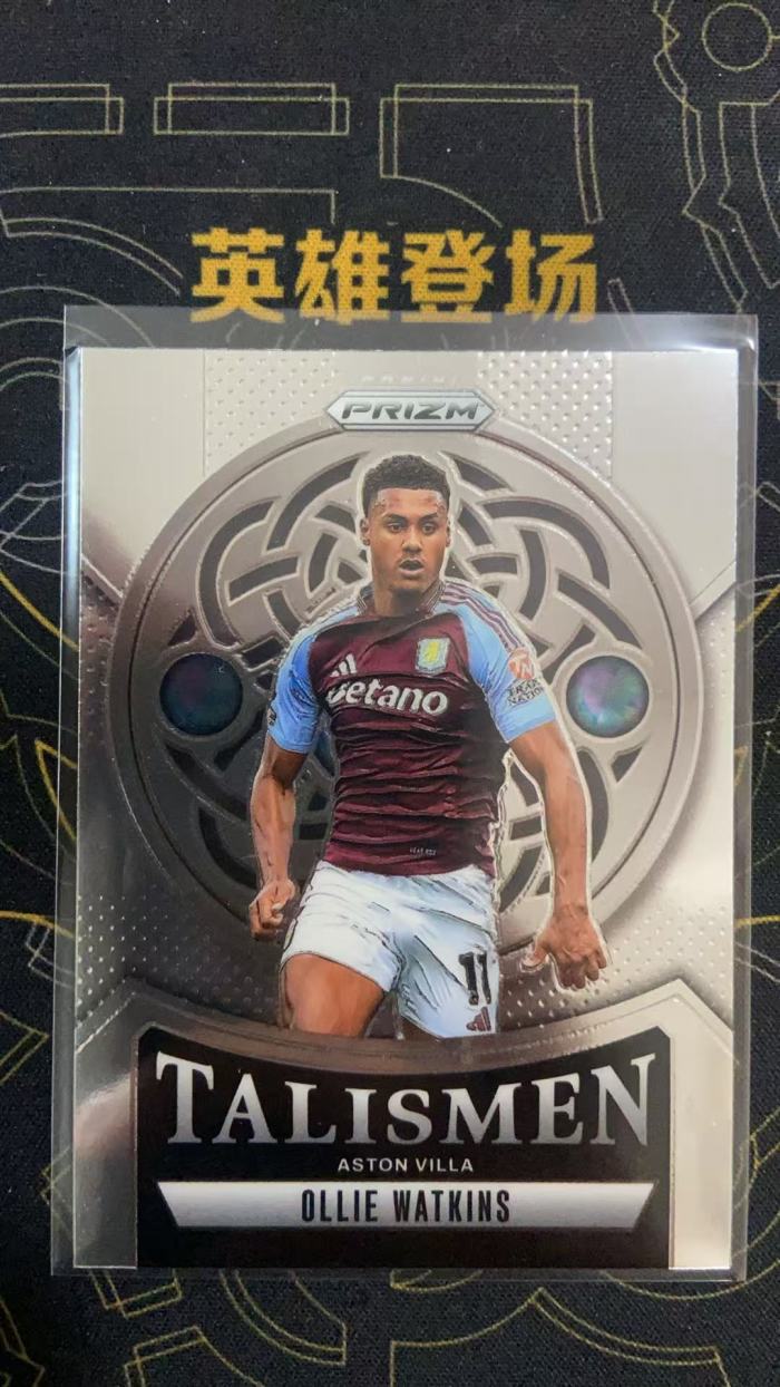 2024-25 Prizm Breakaway 英超PZ 奥利 沃特金斯 Ollie Watkins 收藏必备 凑套必备
