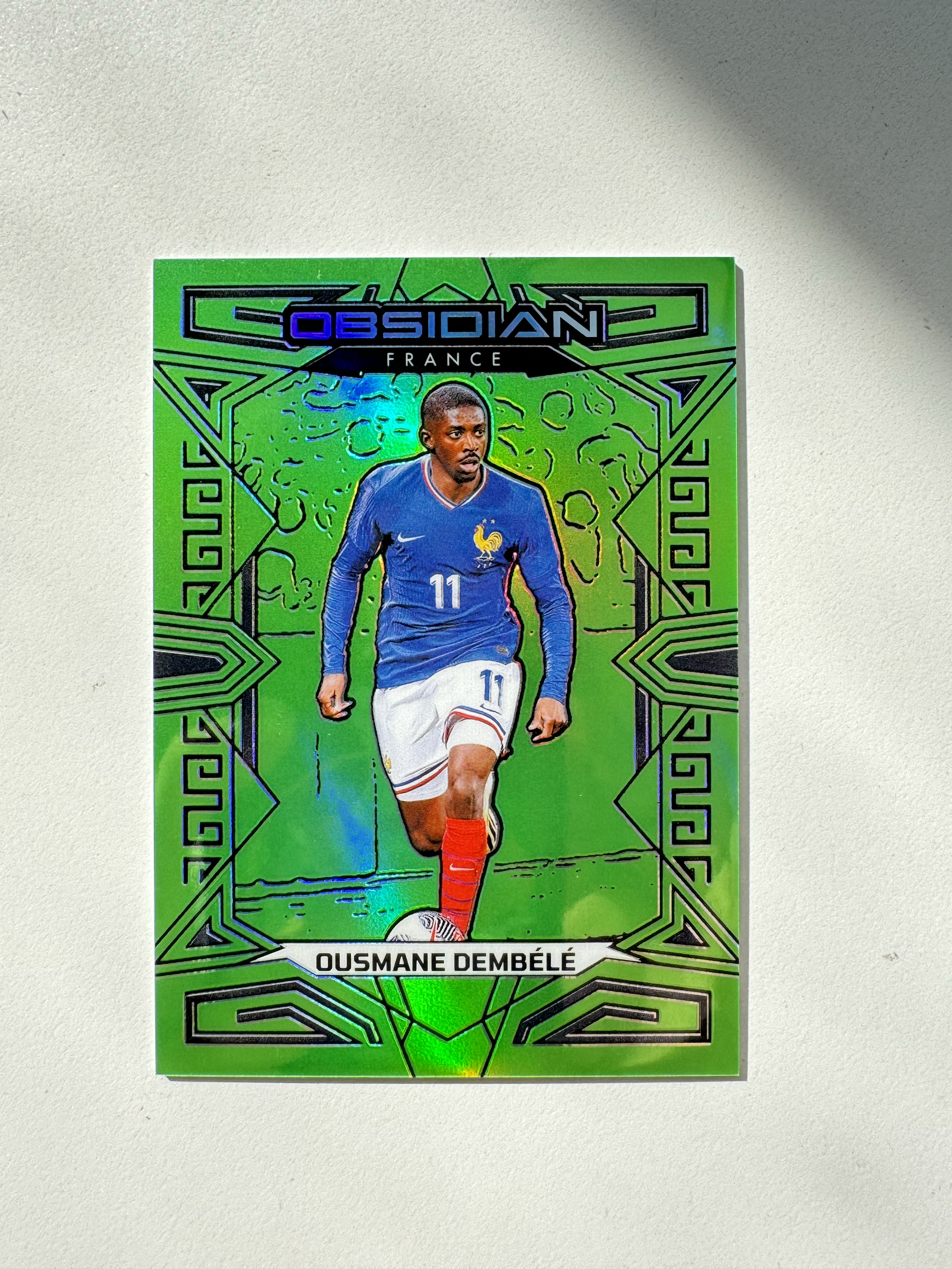 Autocollant Panini Russia 2018 N°210 - Ousmane Dembélé - Swiss Gold Brillant - Neuf