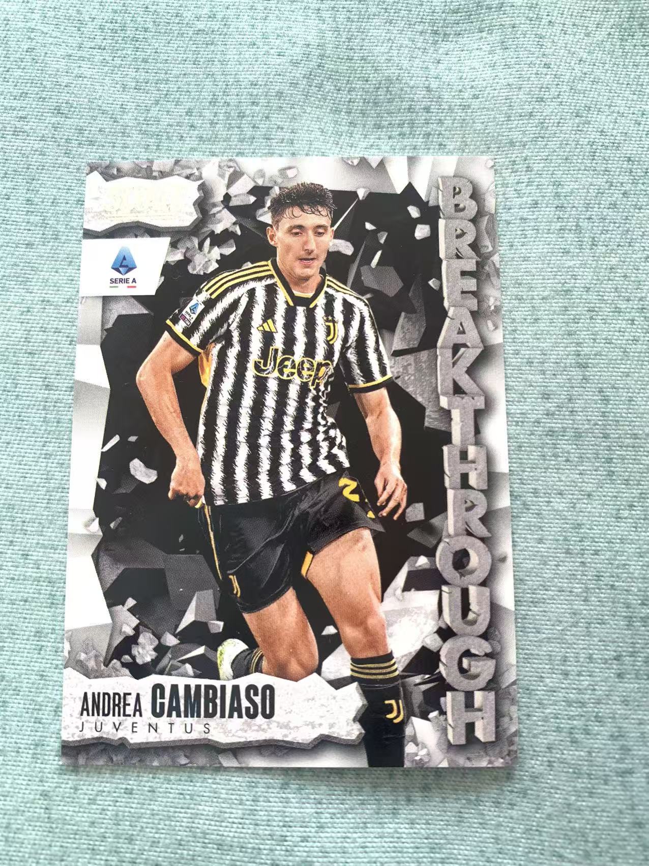 2023-24 Panini Score ANDREA CAMBIASO 意甲 安德烈亚 坎比亚索 尤文图斯 base
