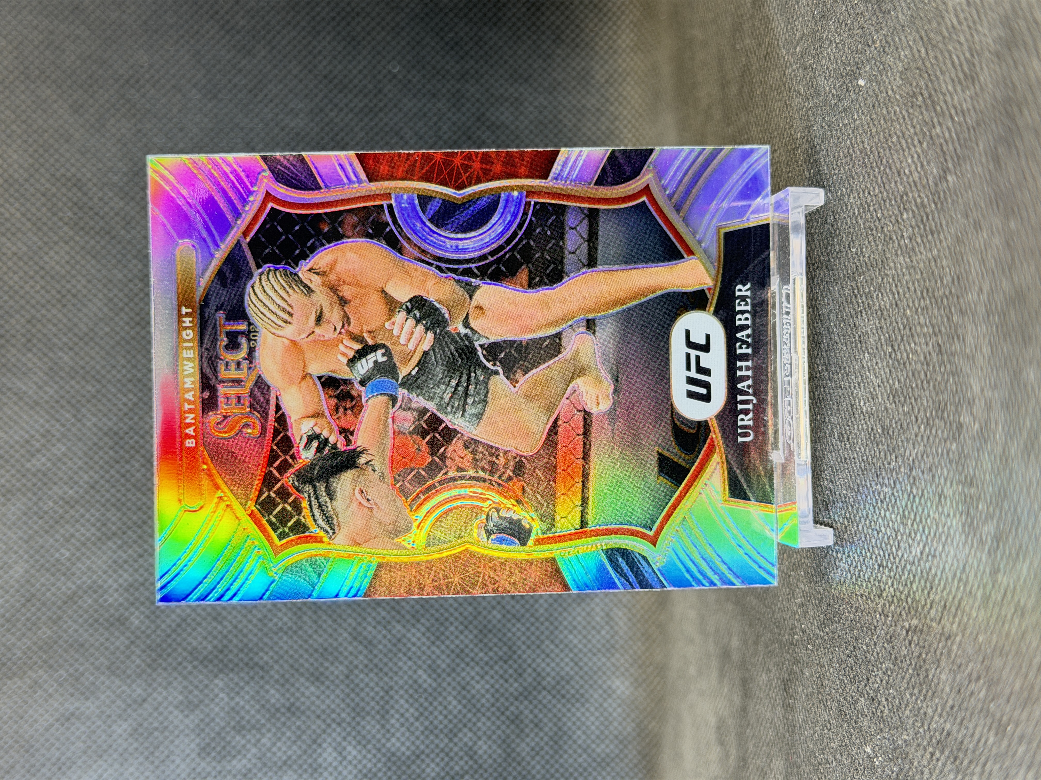 2021 Panini Select Urijah Faber 乌利亚·费伯 银折