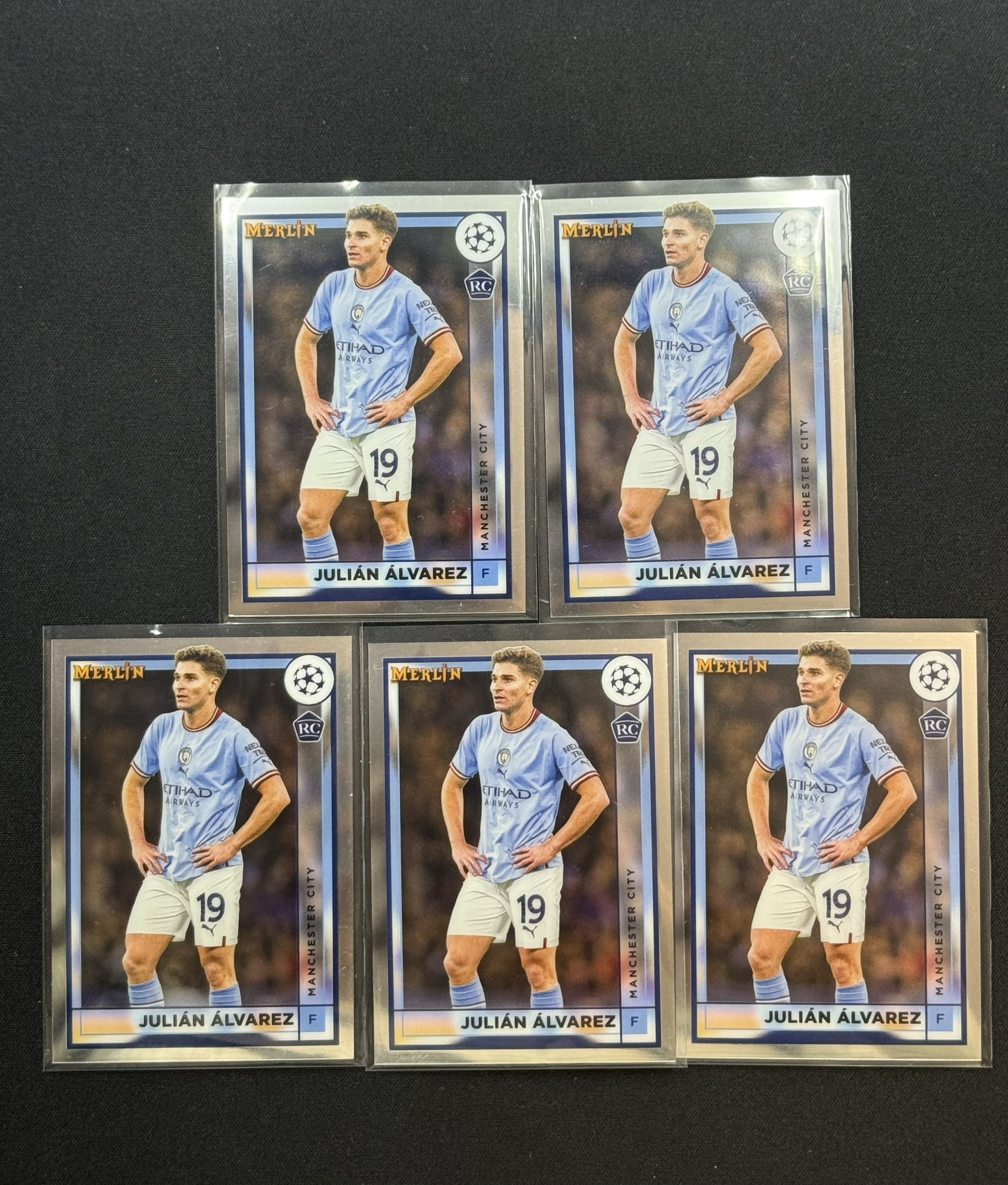 2022-23 Topps Merlin Julián Álvarez RC 【小贝代拍】欧战 梅林 曼城 小蜘蛛 阿尔瓦雷斯 base 不保卡品 拍前看描述 XNP