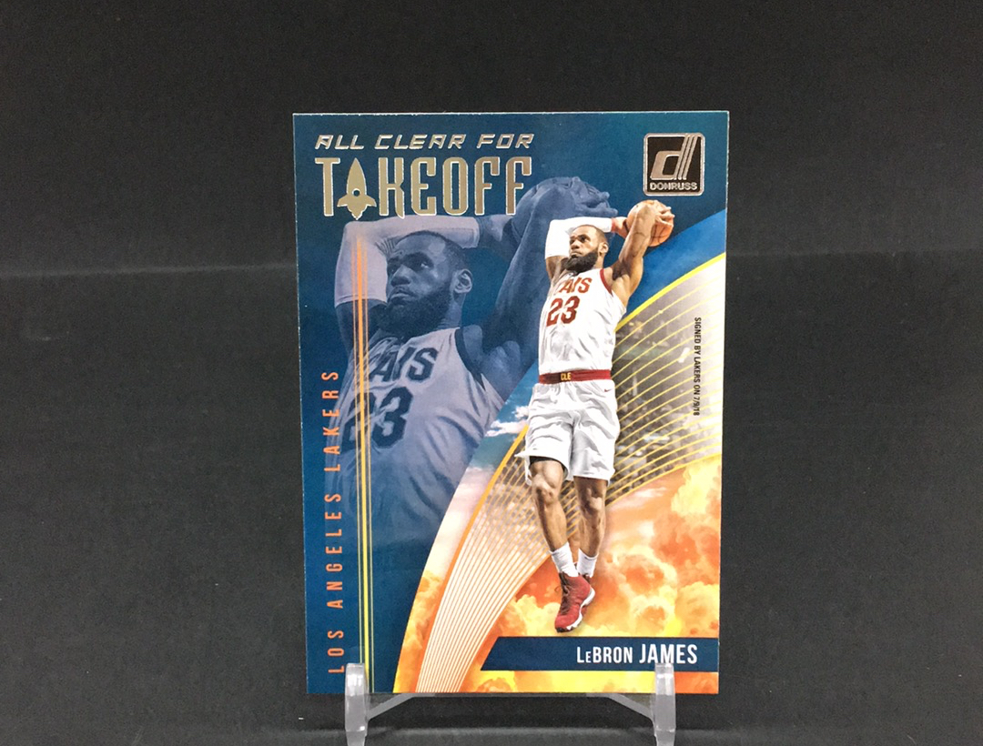 【DC拍卖】11.19 PANINI 杜蕾斯 起飞特卡 03白金一代领军人物 现今联盟第一人 LBJ 皇帝 勒布朗 詹姆斯