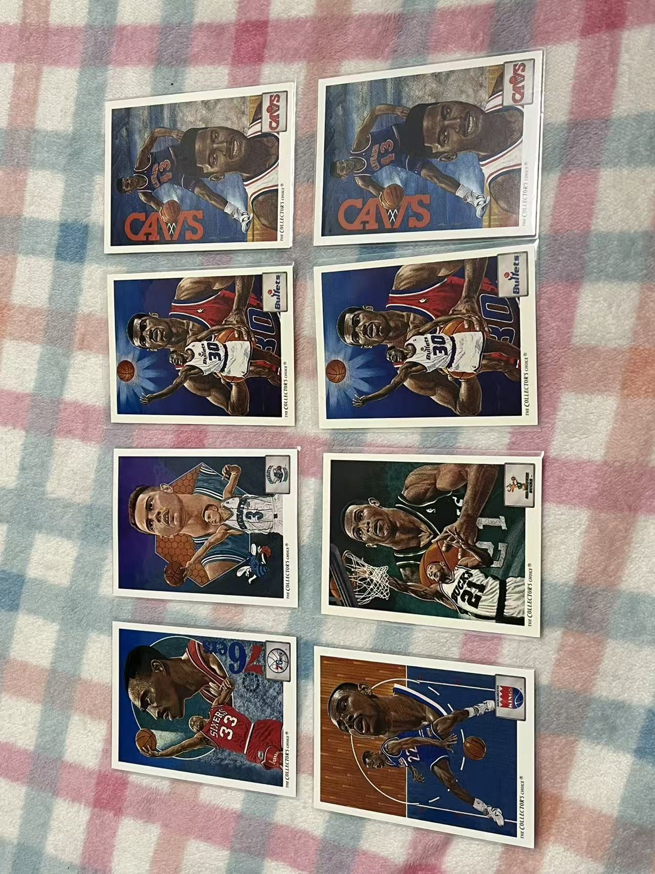 1991 Upper Deck THE COLLECTOR'S CHOICE 8张打包 多赫蒂 伯纳德金 罗伯森 查普曼 霍金斯【油画 老人 老卡 老特】#7003