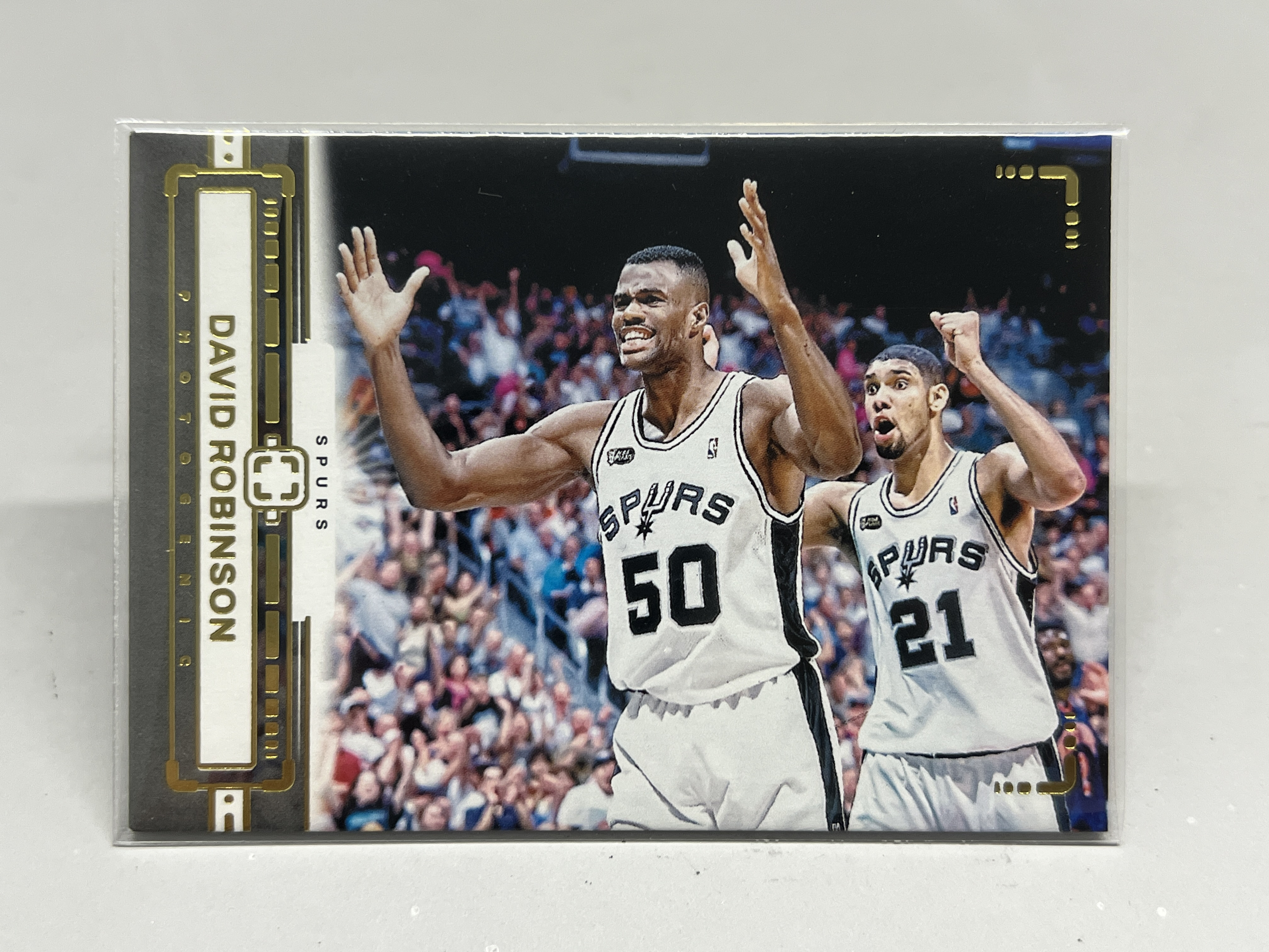 2023-24 Panini Photogenic David Robinson 【挂机拍卖】帕尼尼 上镜 罗宾逊 海军上将 马刺 #141 收藏 凑套 卡品如图