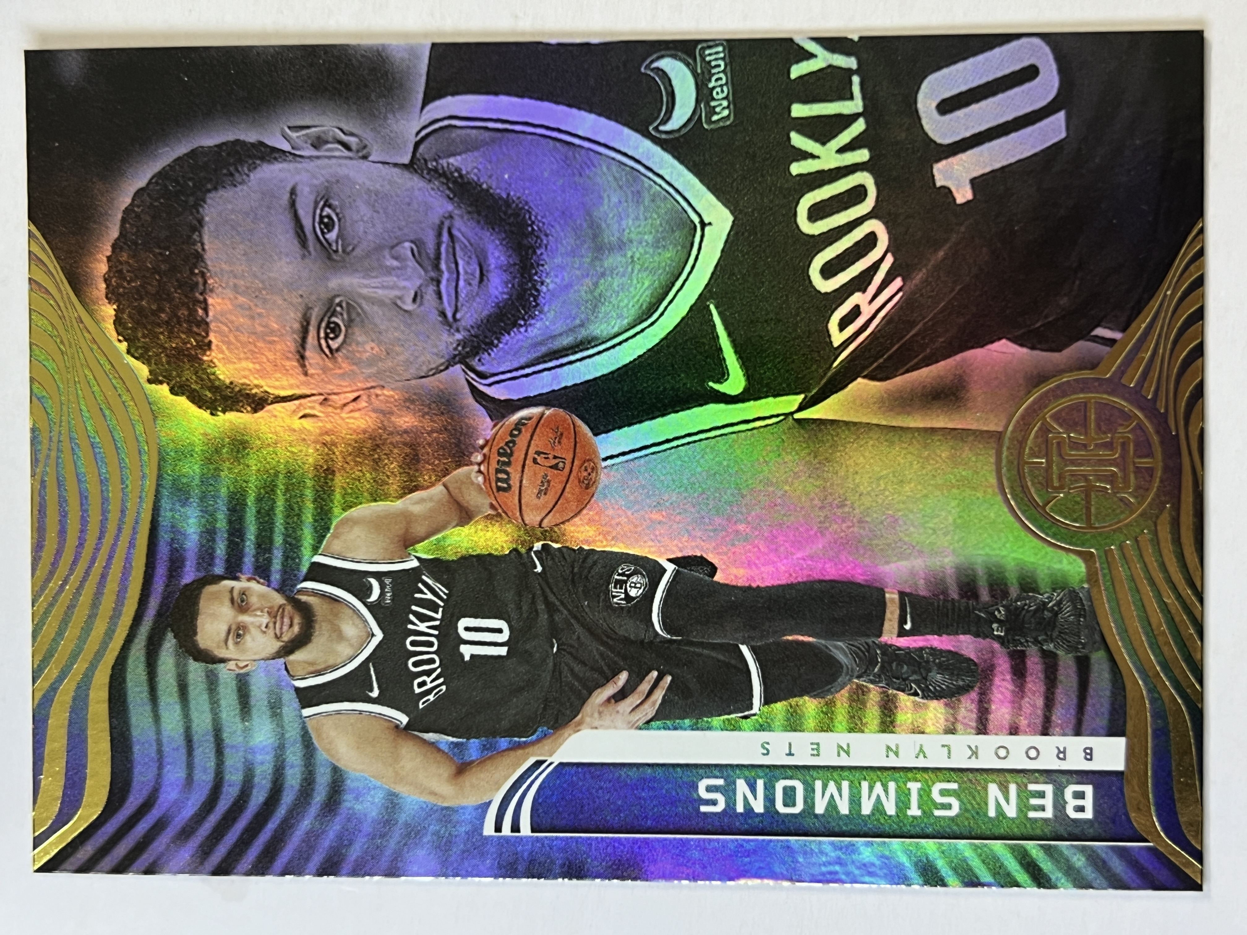 2021-22 Panini Illusions Ben Simmons 本 西蒙斯 篮网队 幻想 热门球星 收藏必备 实卡精美 #7