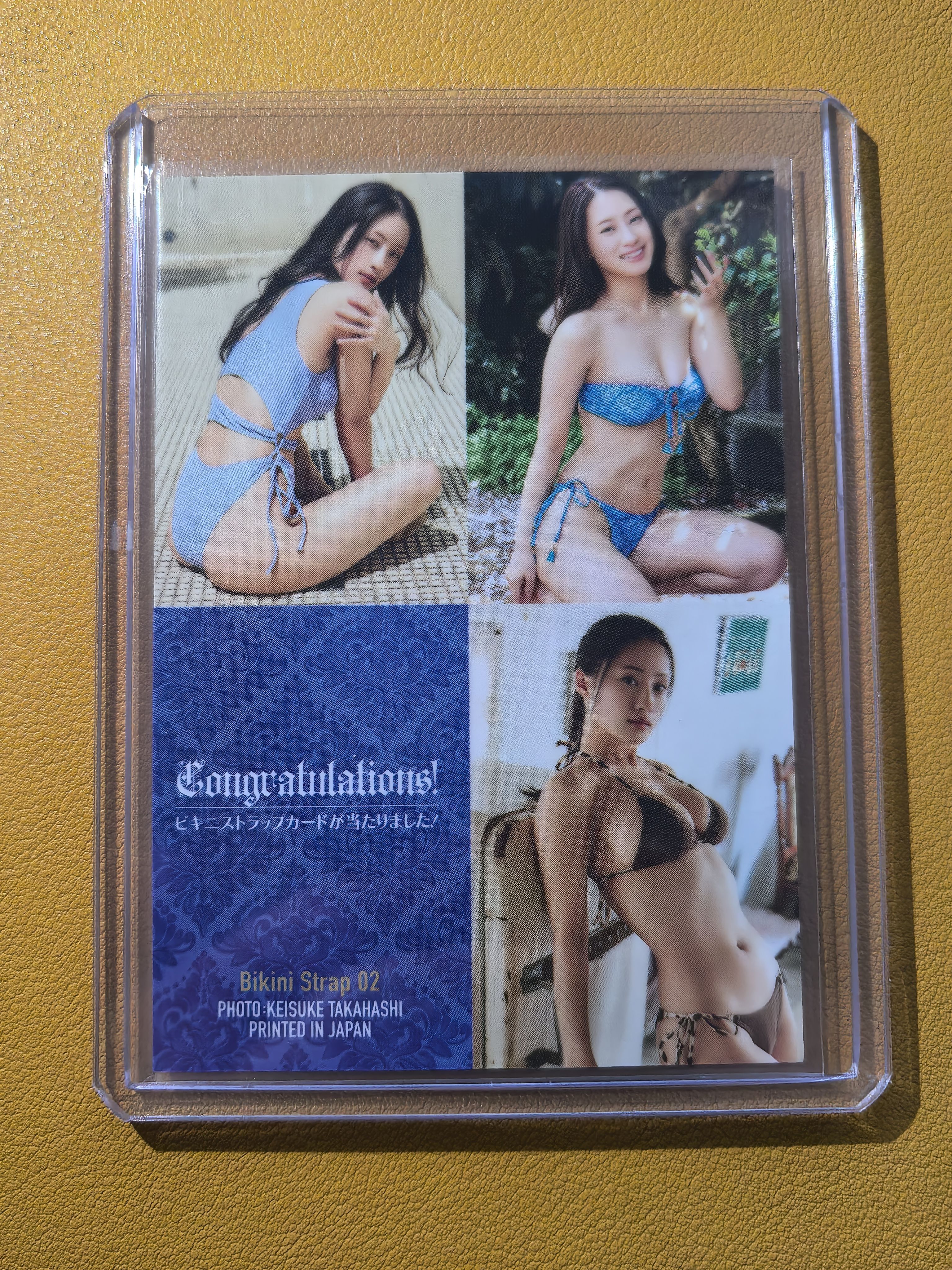 HIT'S偶像艺人【日本代购】澄田绫乃 77编物料卡 实卡超好看绝版稀有美女车模妹卡