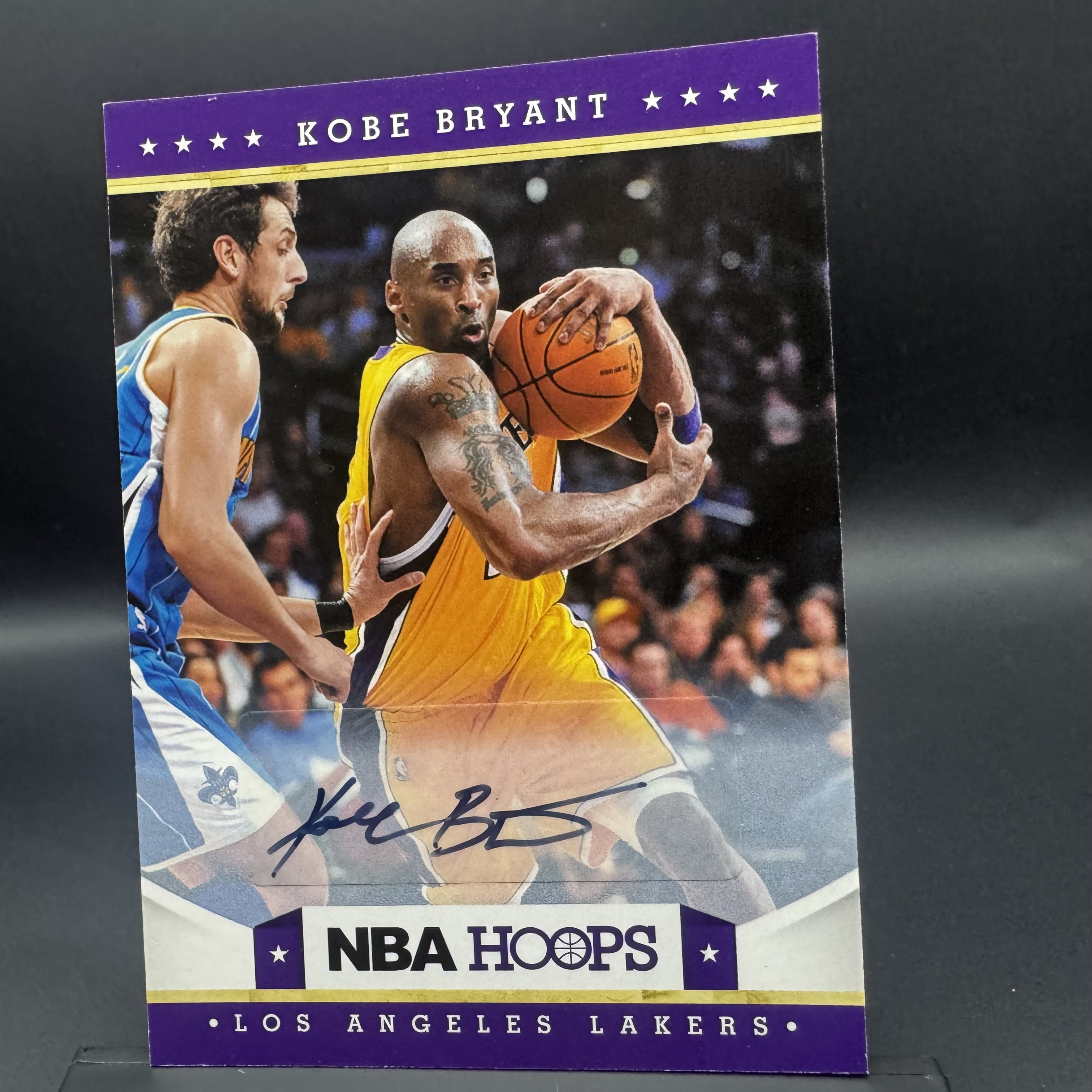 2012 Panini NBA Hoops Kobe Bryant 【猴猴旺卡】湖人 科比 布莱恩特 黑曼巴 小飞侠 签字 【林哥】