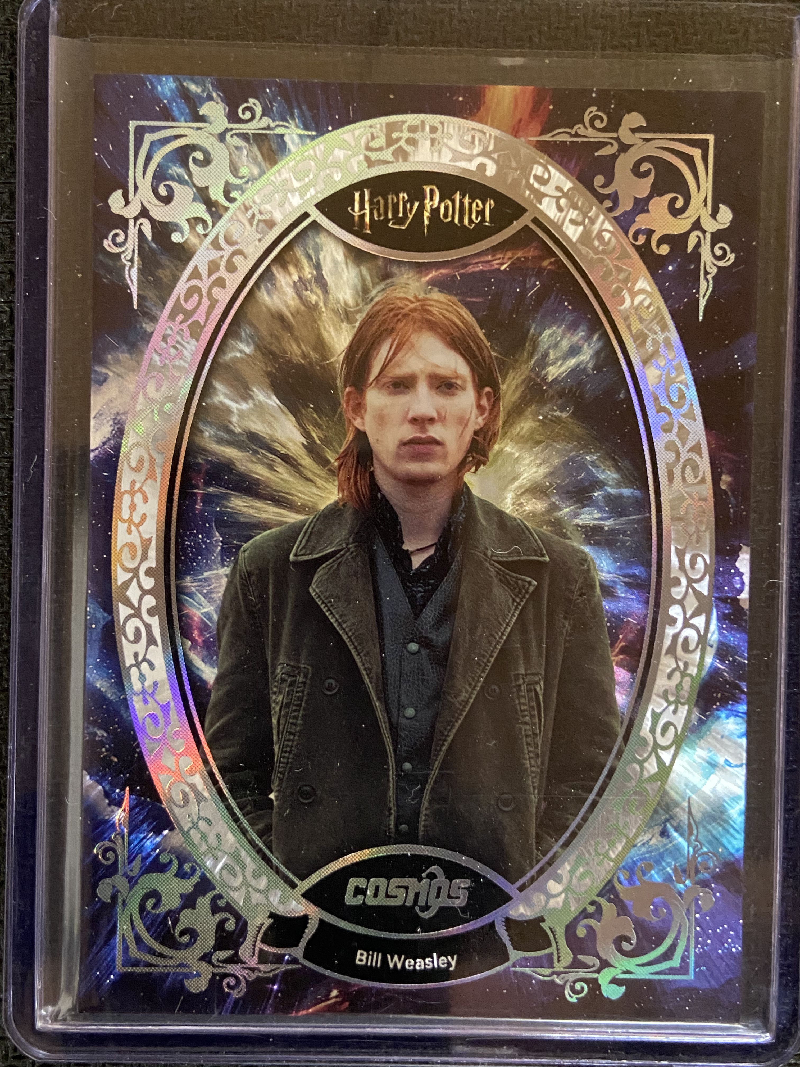 卡卡沃 COSMOS 哈利波特官方收藏卡 kakawow Harry Potter Lucky卡 pink（2G)  8/149編 比爾·韋斯萊	Bill Weasley