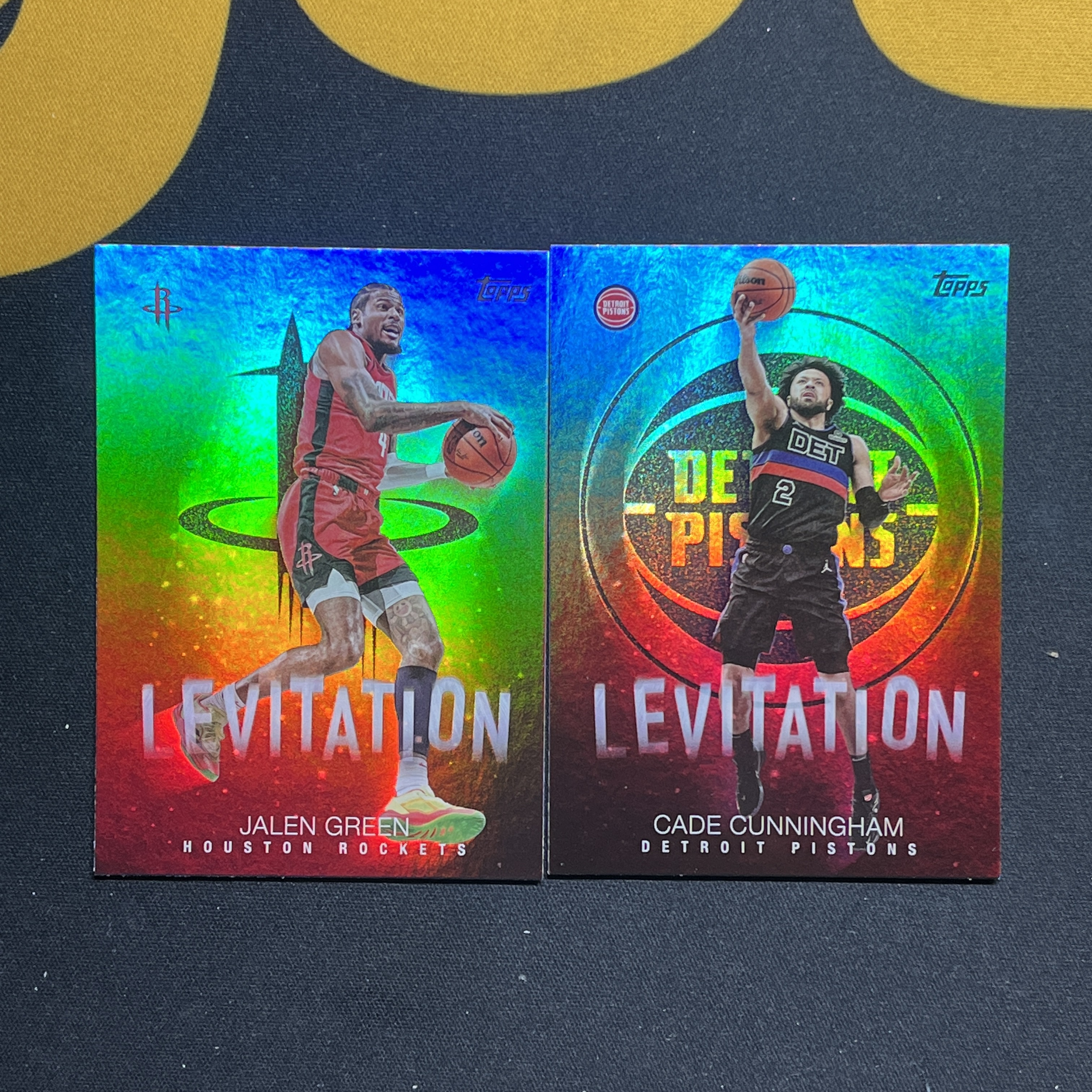 2025-26 topps flagship 杰伦 格林 cc 凯德 坎宁安 LEVITATION悬浮特卡 特卡 折射 打包 lot 【立抖2