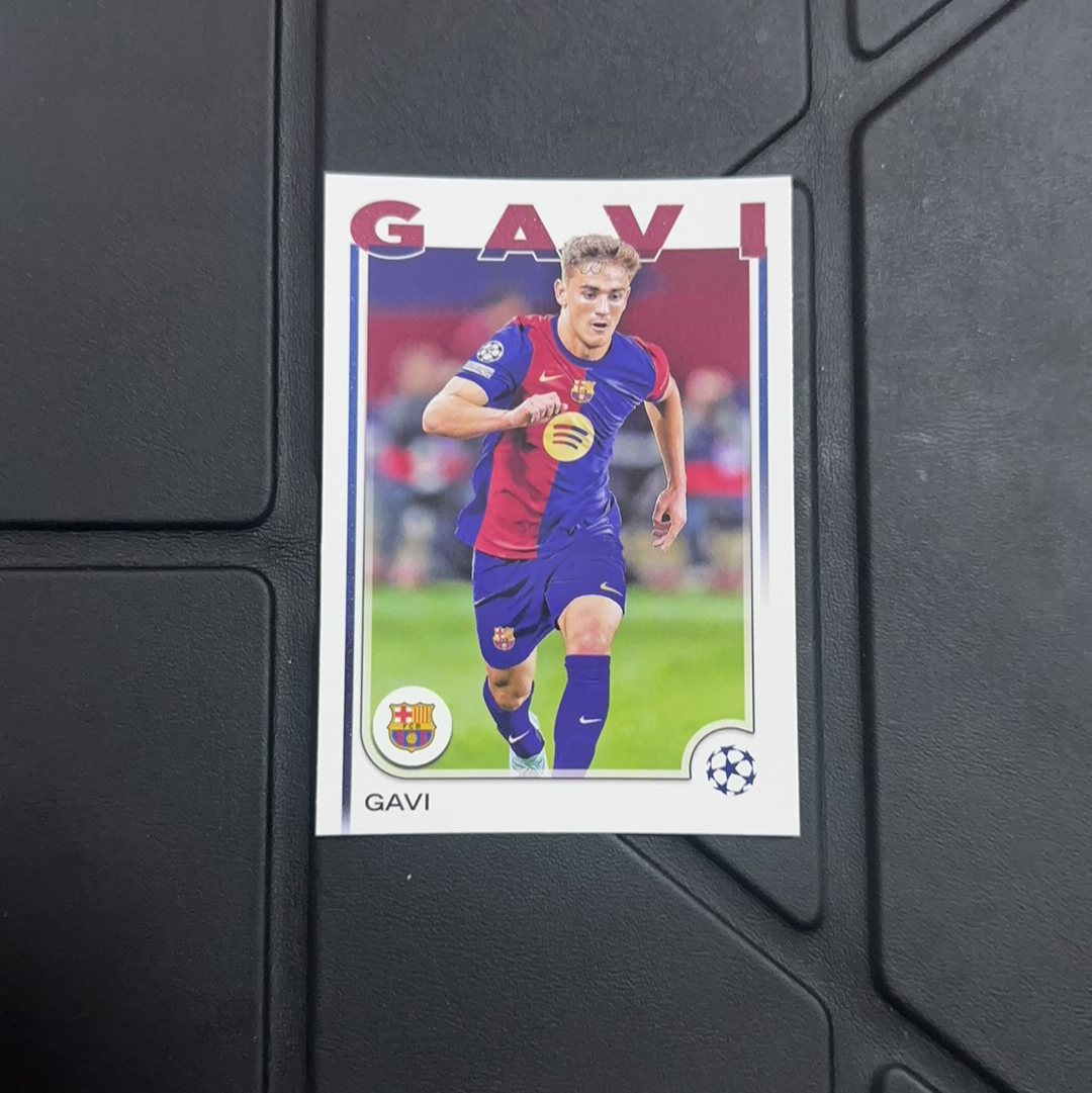 2024-25 Topps Chrome gavi 加伟 哈维 巴萨 TC base 卡品如图 不包卡品