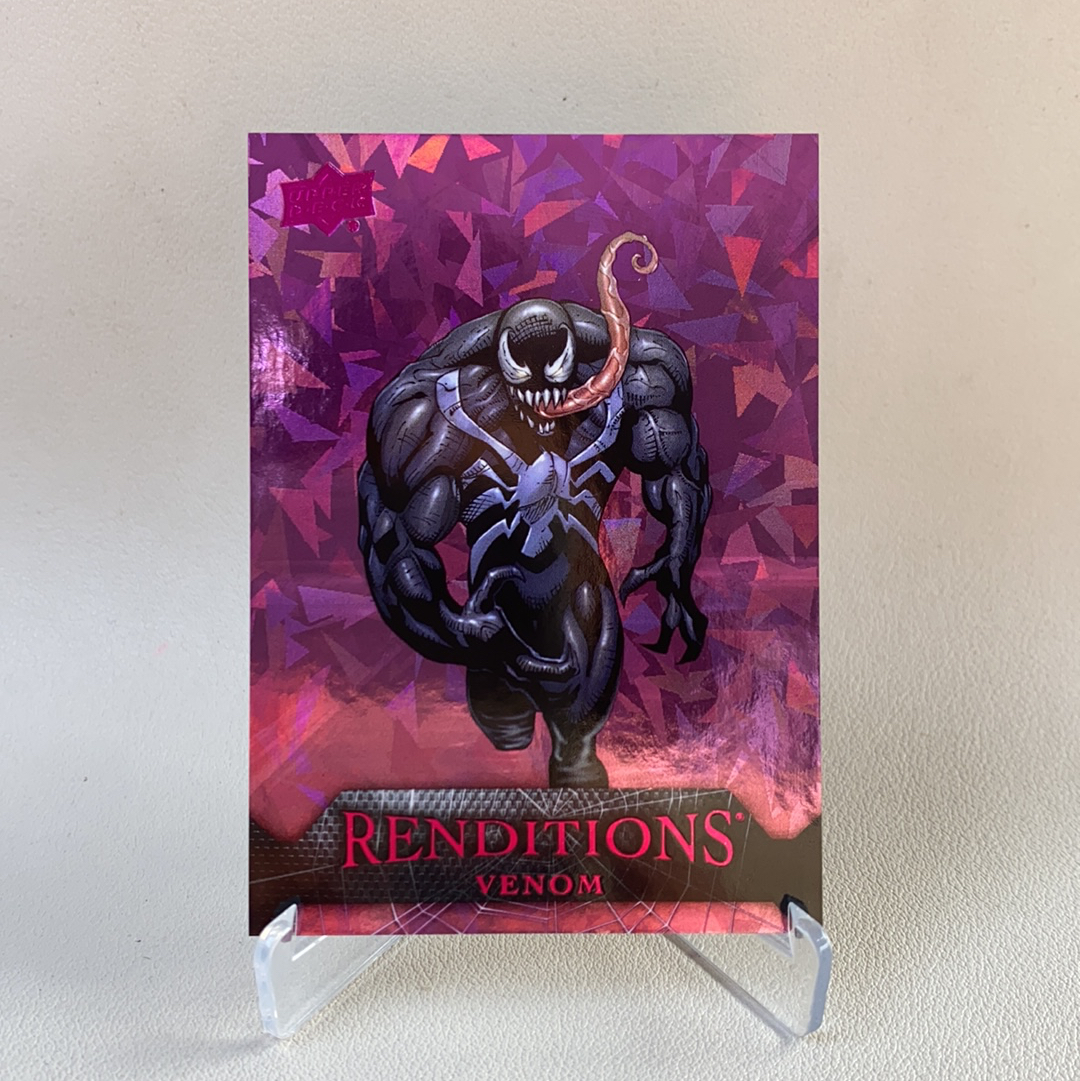 【弈卡代拍】2024 Upper Deck 漫威 Spider-man蜘蛛侠 演绎 人物特卡 紫碎冰折 毒液 VENOM 92/199编 品相如图 凑套必备 老总
