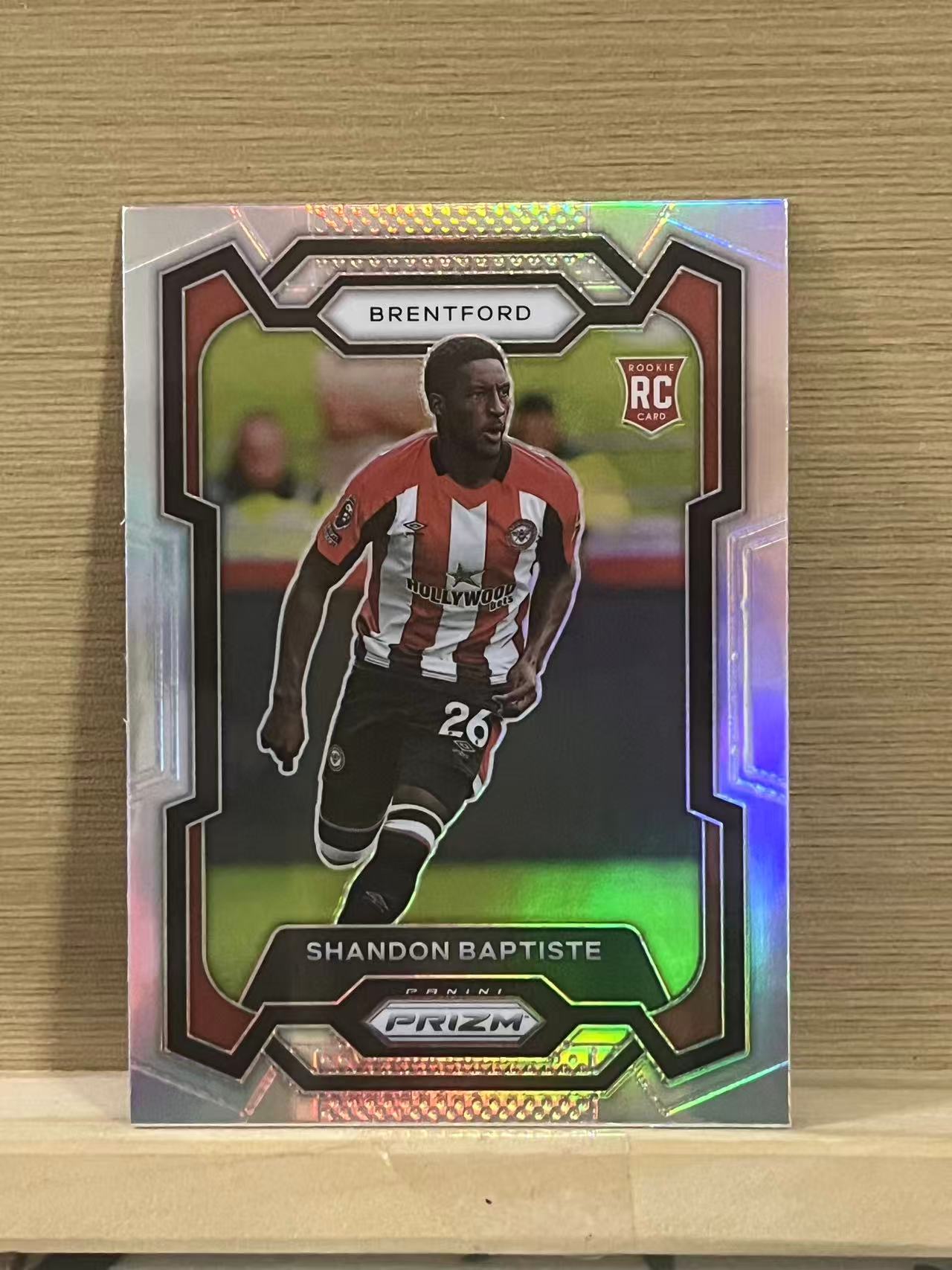 2023-24 Panini Prizm Shandon Baptiste RC 巴普蒂斯特 新秀 布伦特福德 银折 英超 pz 实卡精美 收藏必备 A55