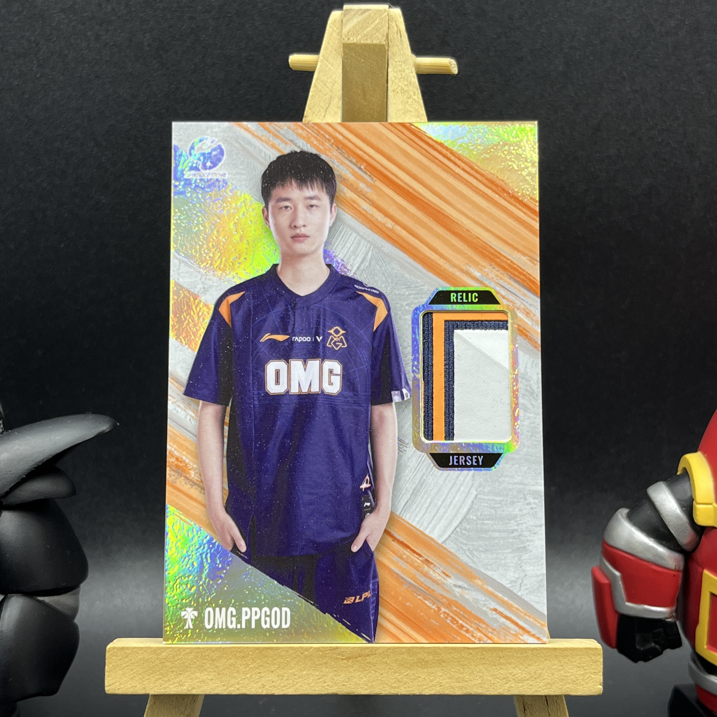 【KabuDa不累计】2024 Buffun 不凡玩品 英雄联盟 赛场艺术家 LPL 选手卡 OMG Ppgod 15编 浮光金 单人队服卡 东离