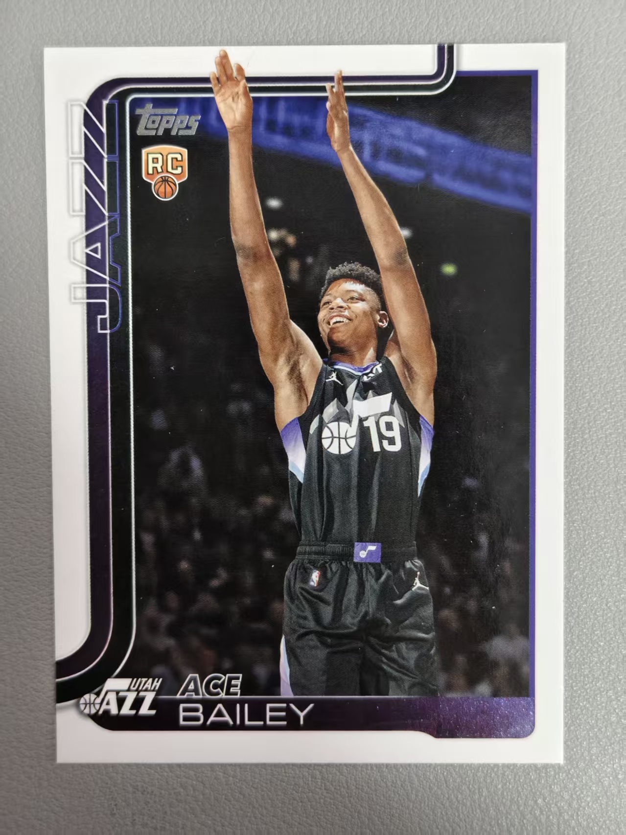 【阿泽代卖】2025 Topps Ace Bailey 爵士 新秀 RC 艾斯 贝利 正base 选图巨帅 卡品如图 介意勿拍-硕哥