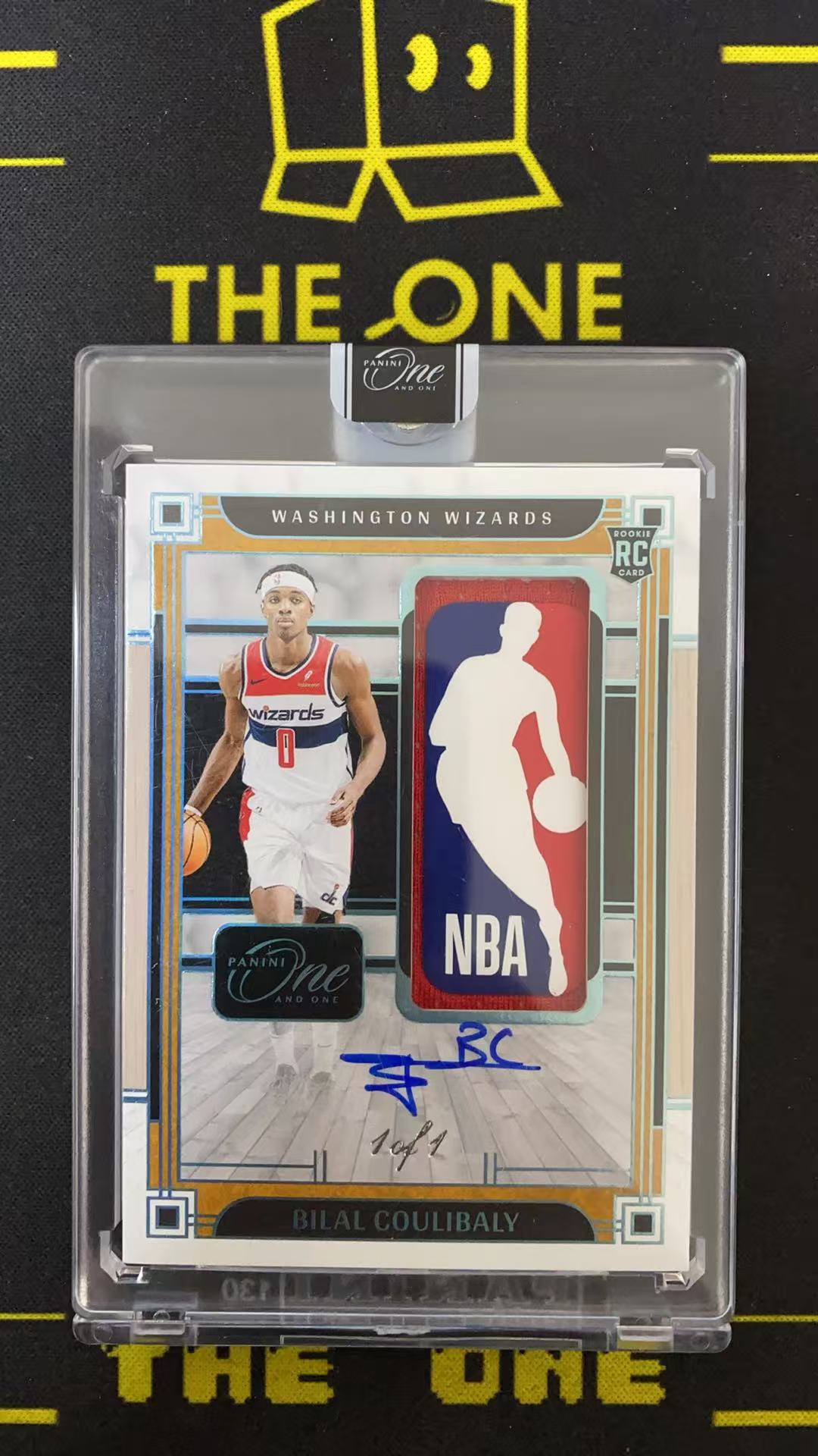 2023-24 Panini One and One Bilal Coulibaly RC 【TheOne】库利巴利 奇才新秀 1/1 1of1 LOGOMAN 签字 卡签 RLA 专收必备【G小白】