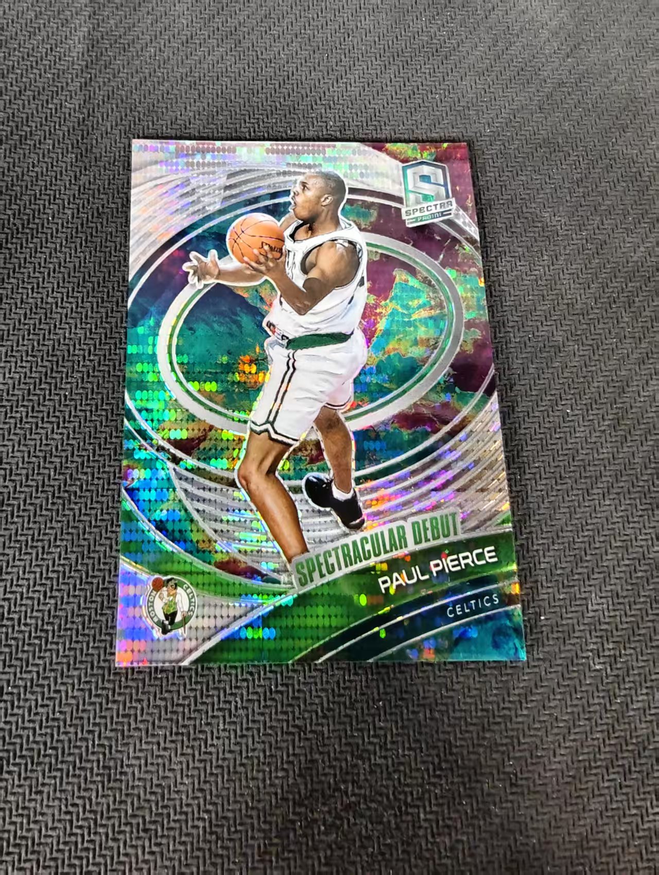【可合并,不累计】2020-21 Panini Spectra Paul Pierce 保罗皮尔斯 光谱 凯尔特人 99编 脉冲折 边角瑕疵