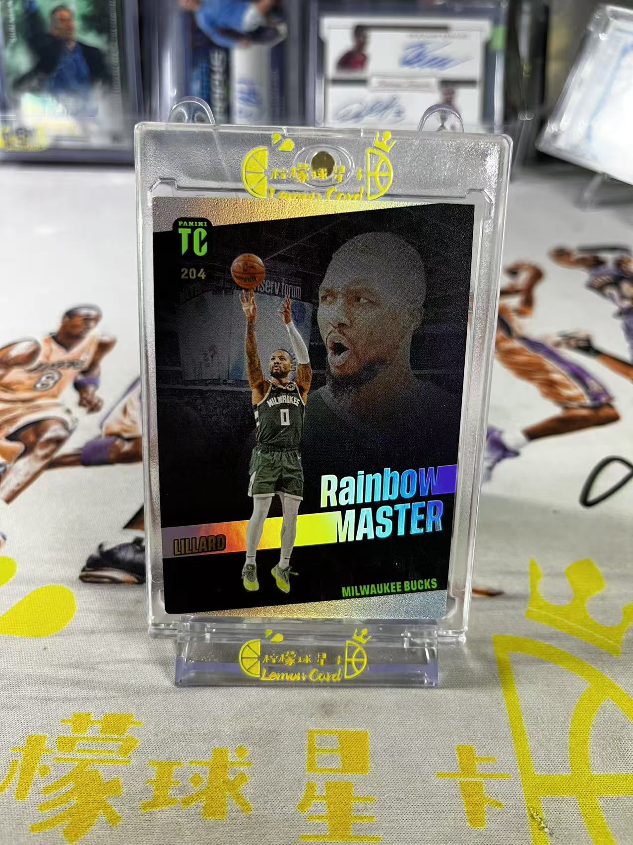 2024-25 Panini top class Damian Lillard 【柠檬球星卡拍卖】雄鹿 达米安 利拉德 特卡 银折 折射 TC 微瑕如图 #不语