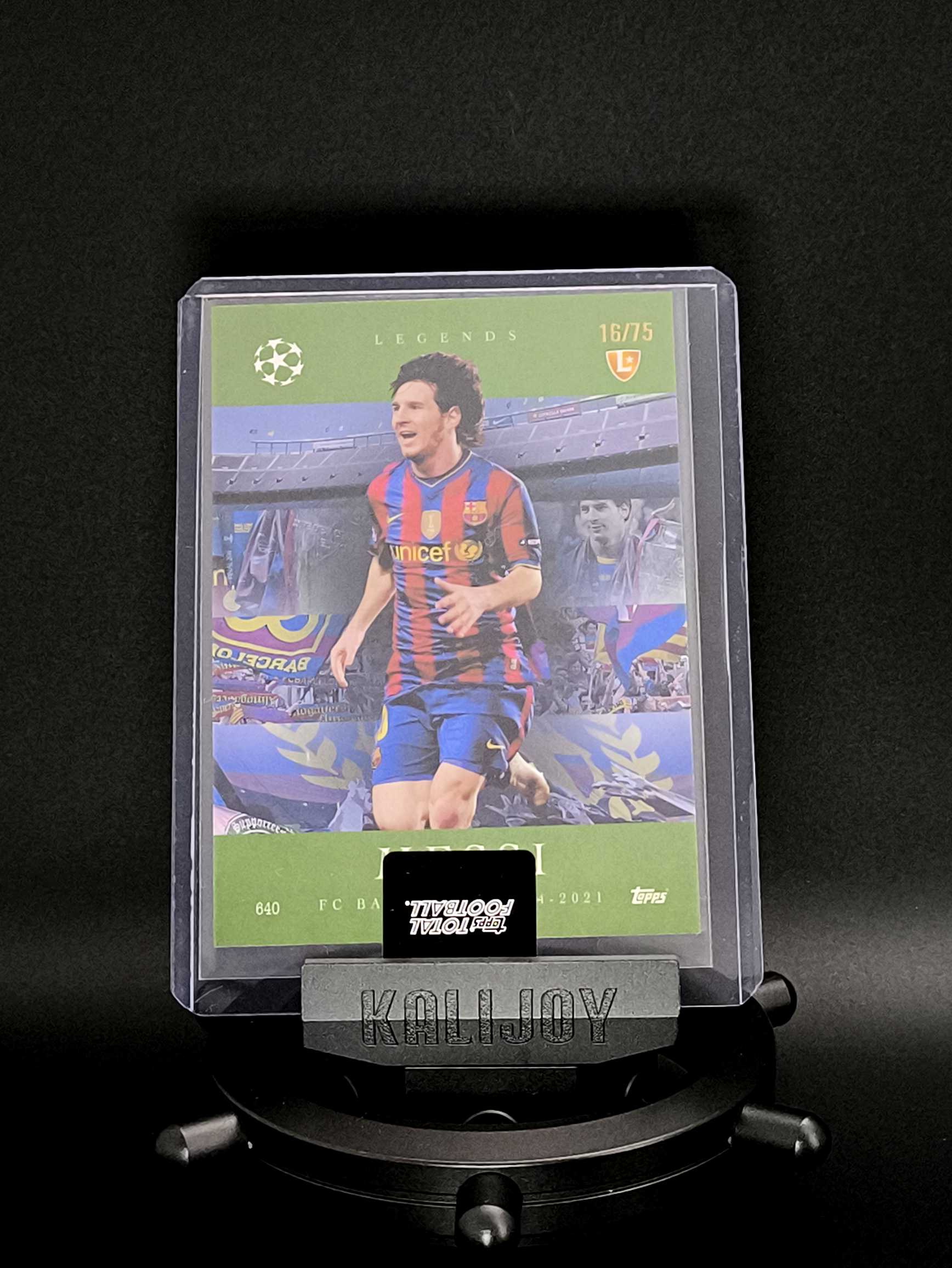 2025-26 Topps Total Football Lionel Messi 莱昂内尔・梅西 梅西 巴塞罗那 巴萨 阿根廷 梅球王 是 16/75编 TTF 原封砖
