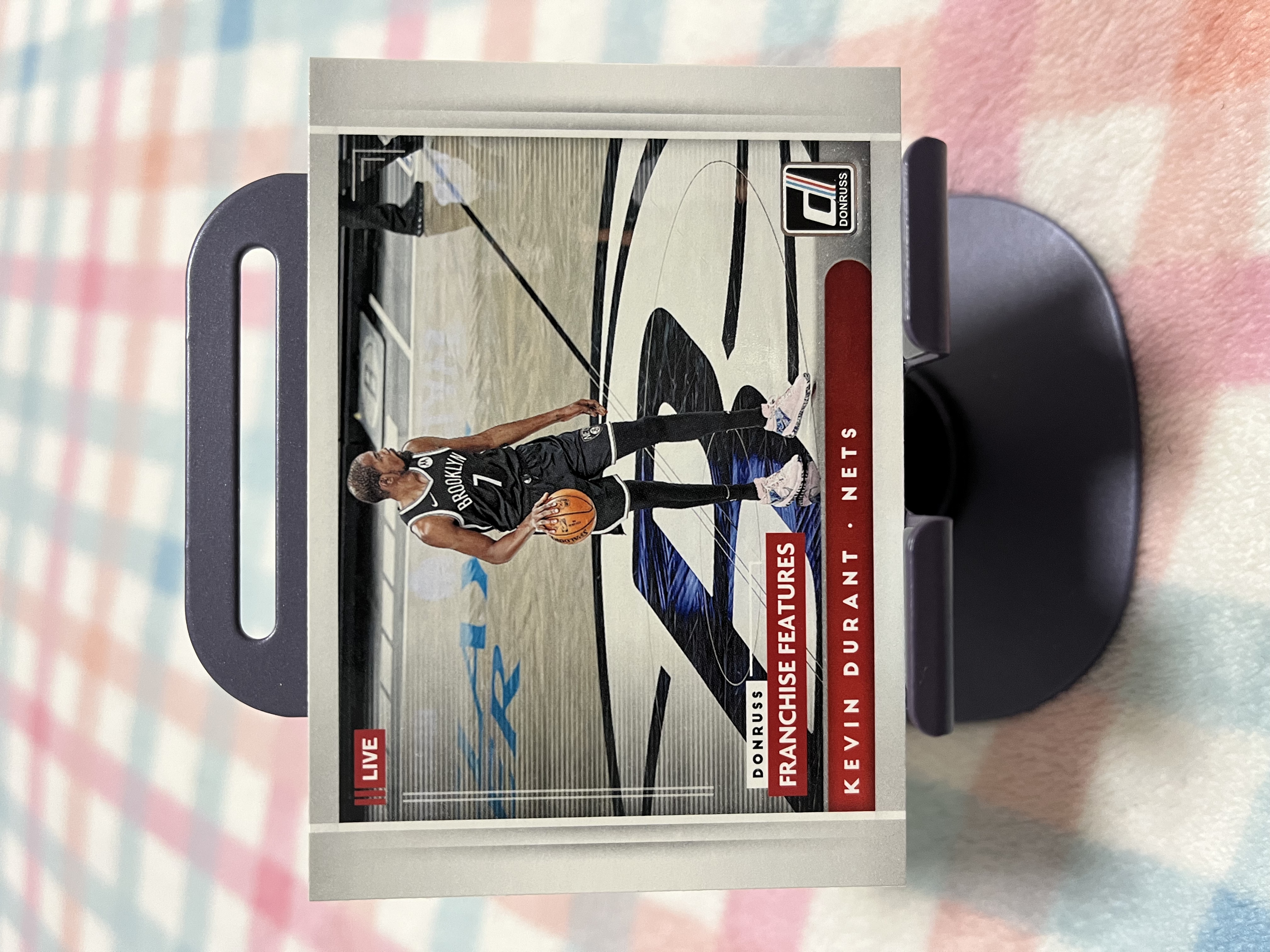 2021-22 Panini Donruss Kevin Durant KD 凯文 杜兰特 死神【FRANCHISE FEATURES 横版 特卡 杜蕾斯】篮网 #767