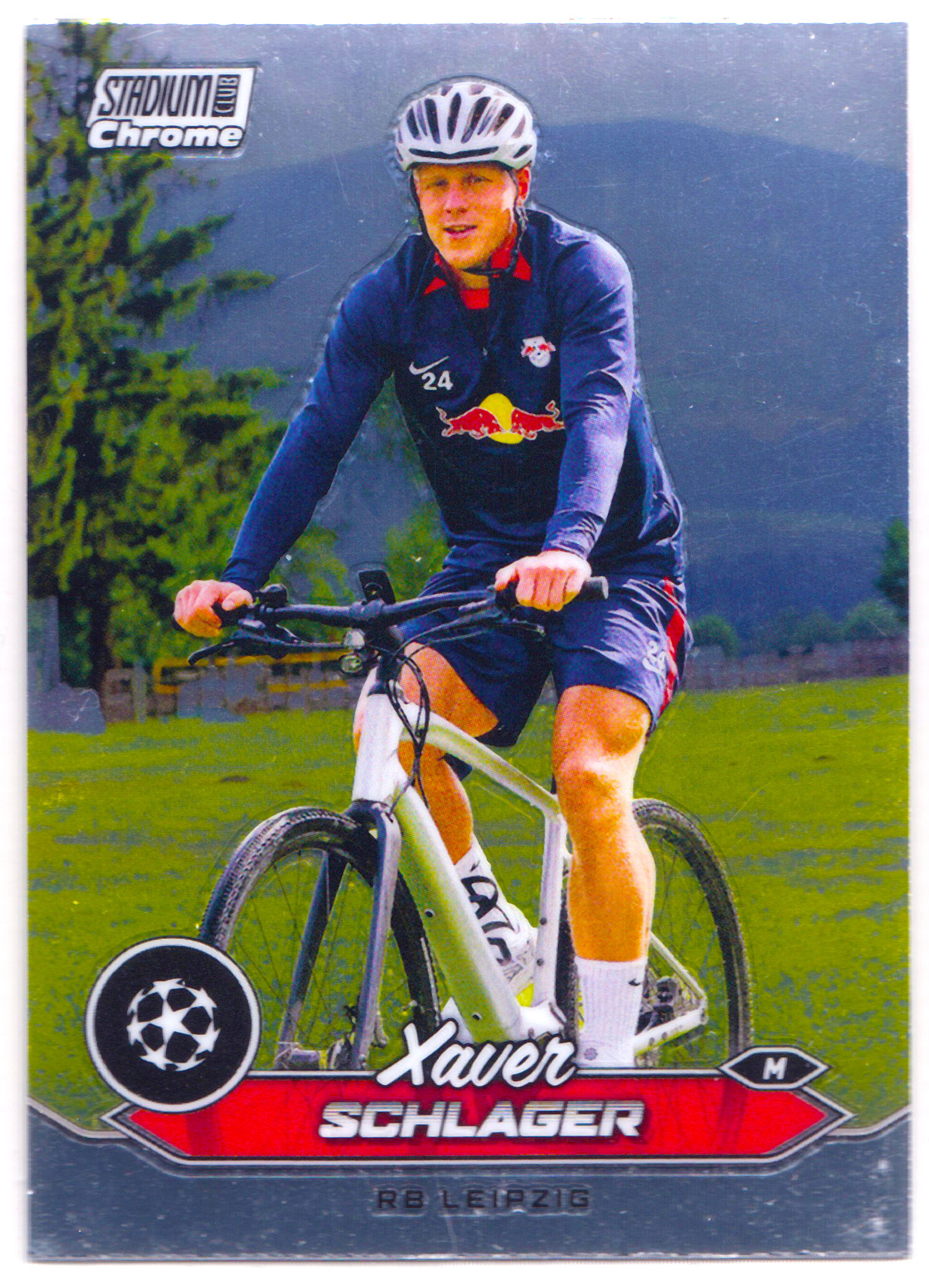 【ABC1 Card Market】2024 Topps Stadium Club Chrome UEFA Champions League Xaver Schlager 施拉格尔 RB Leipzig RB莱比锡 #56 SC12734