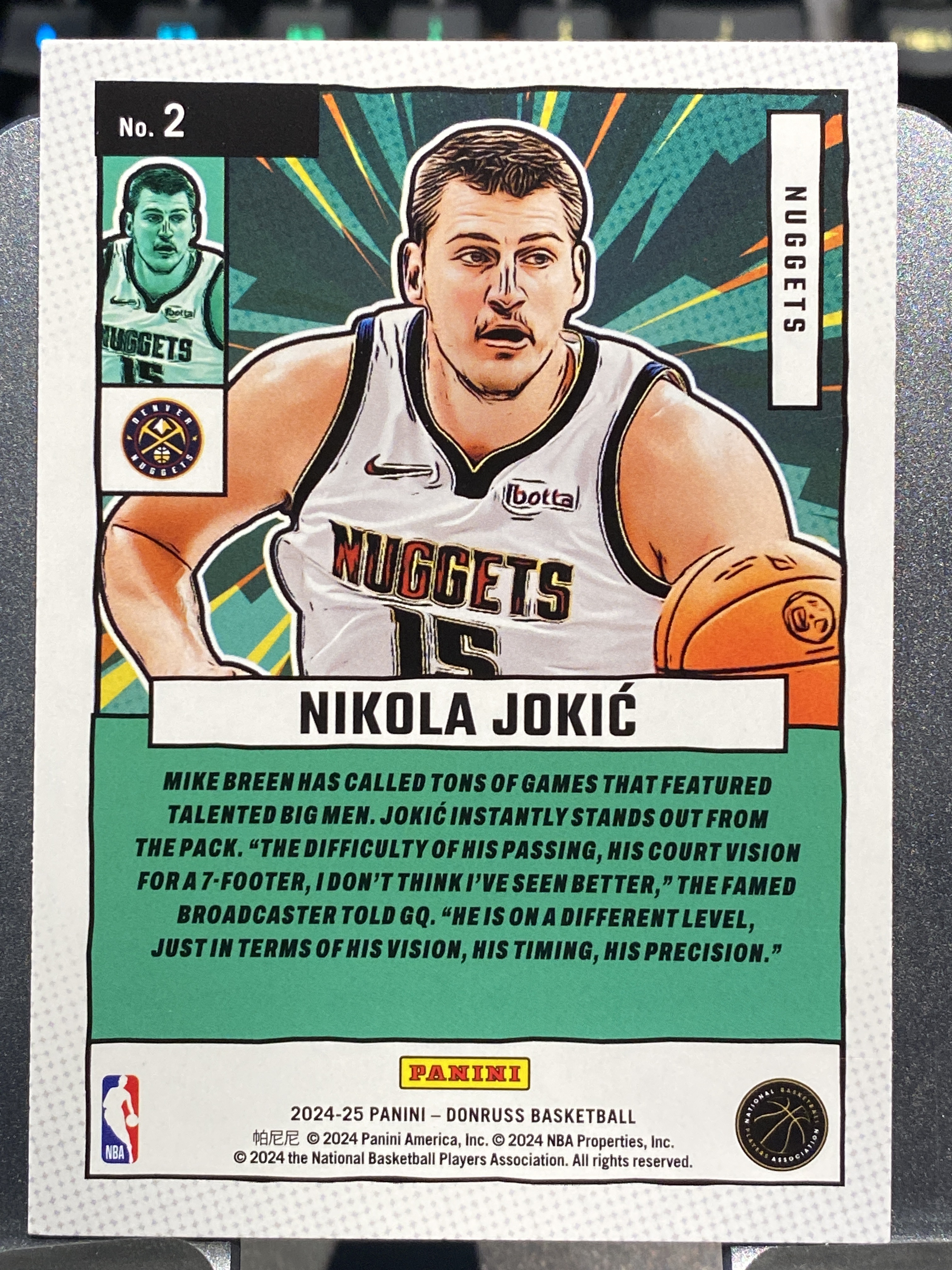 2024-25 【靓星代拍】 Donruss Nikola Jokic 杜蕾斯 掘金 漫威特卡钻石折 尼古拉约基奇 约老师 Marvels 卡品如图 专收凑套必备 #Lx