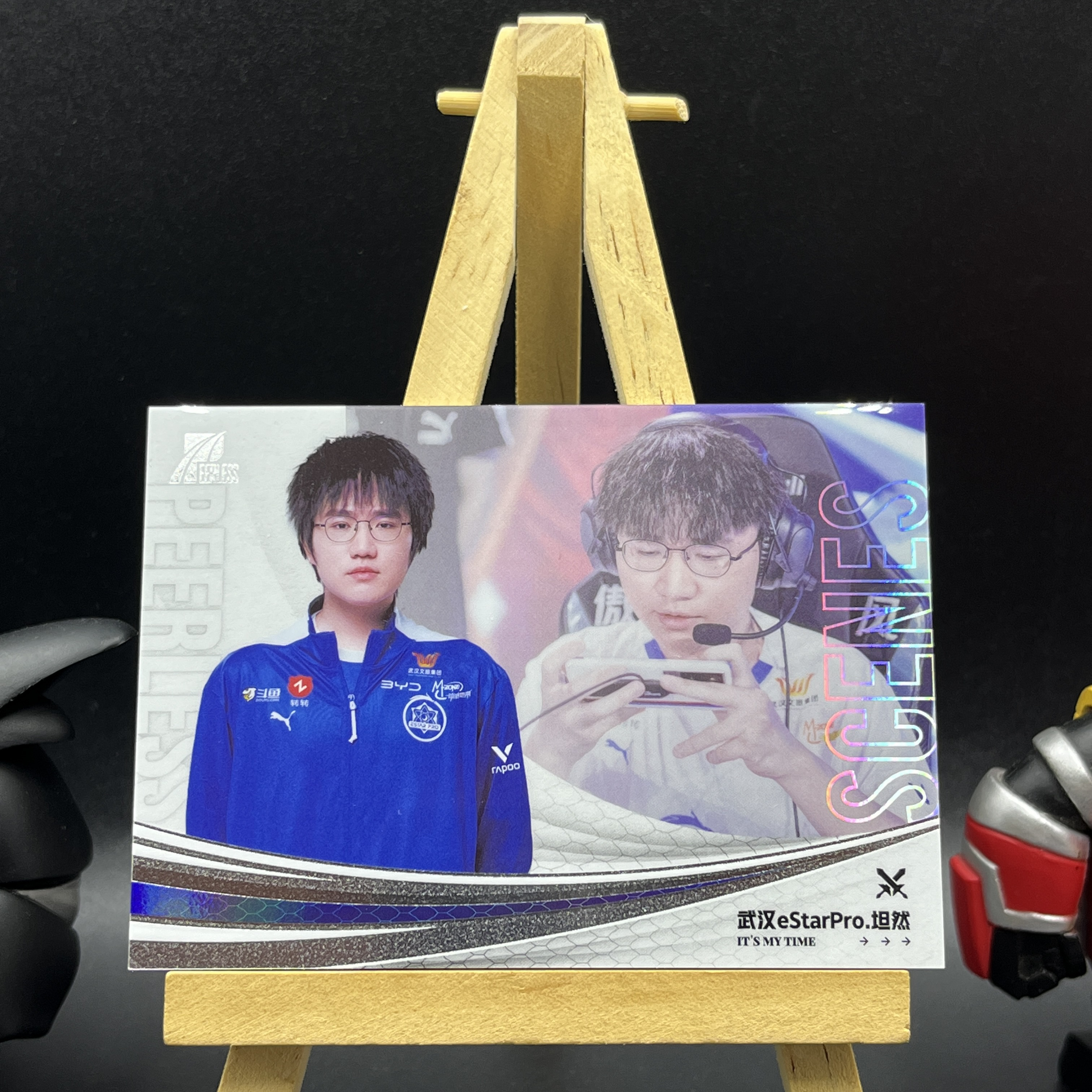 【KabuDa不累计】2024 Buffun 不凡玩品 王者荣耀 无双 KPL 选手卡 武汉eStarPro 坦然 99编 镜面特卡 晴A