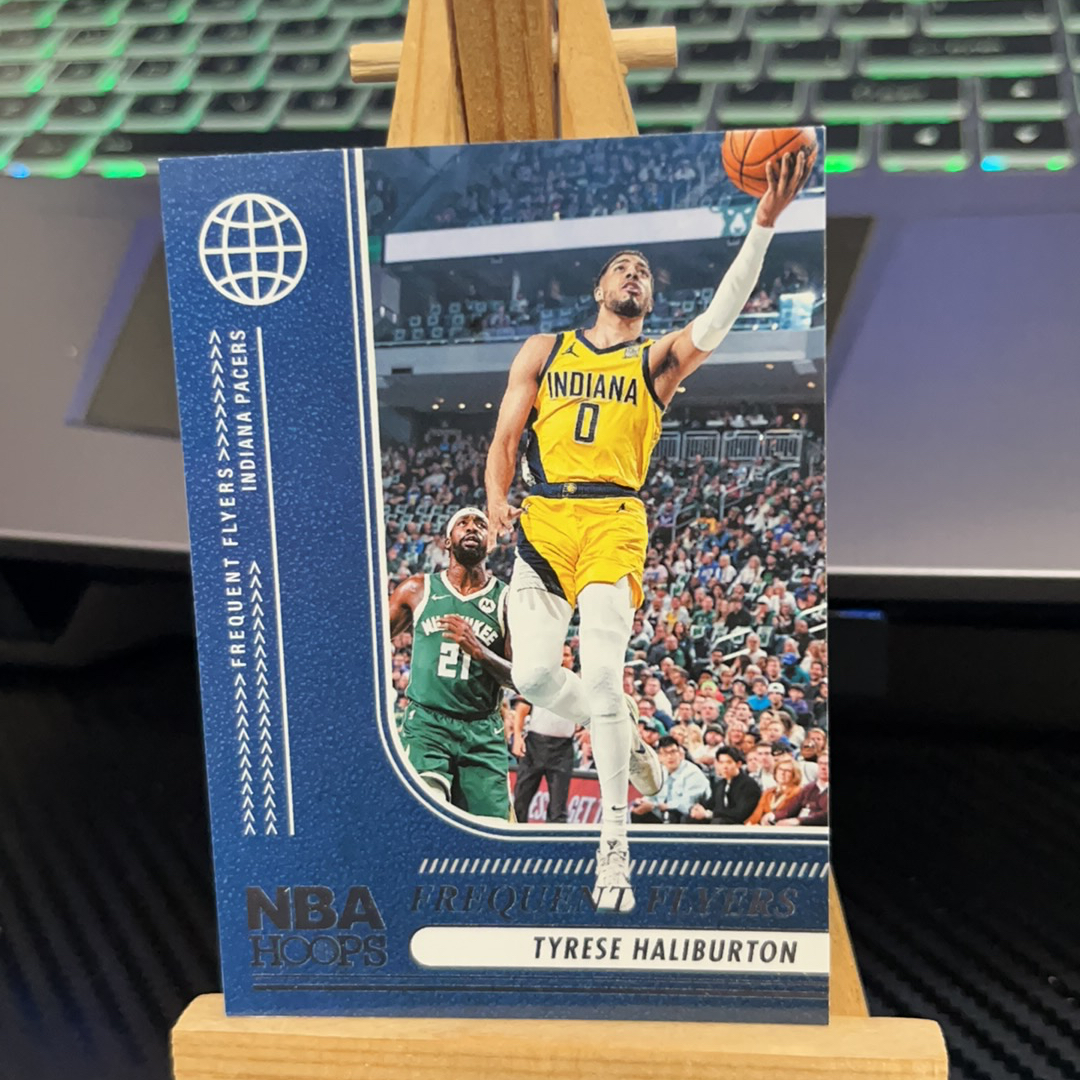 2024-25 Panini NBA Hoops Tyrese Haliburton 哈利伯顿 步行者 hoops系列 卡品如图 凑图必备 值得收藏!免费代卖!