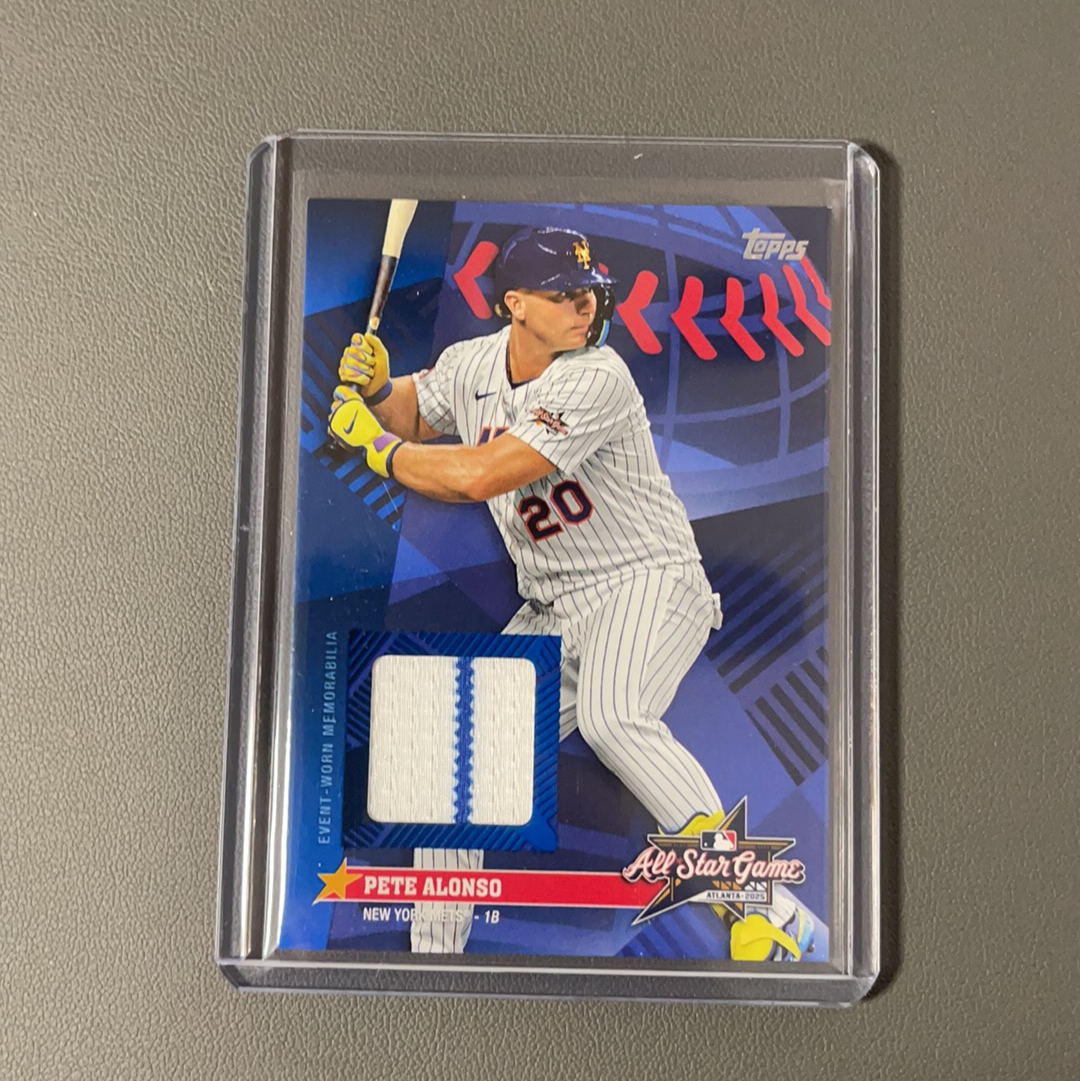 2025 Topps Update Pete Alonso 阿隆索 大都会 北极熊 全明星 球衣 GU 【pei】