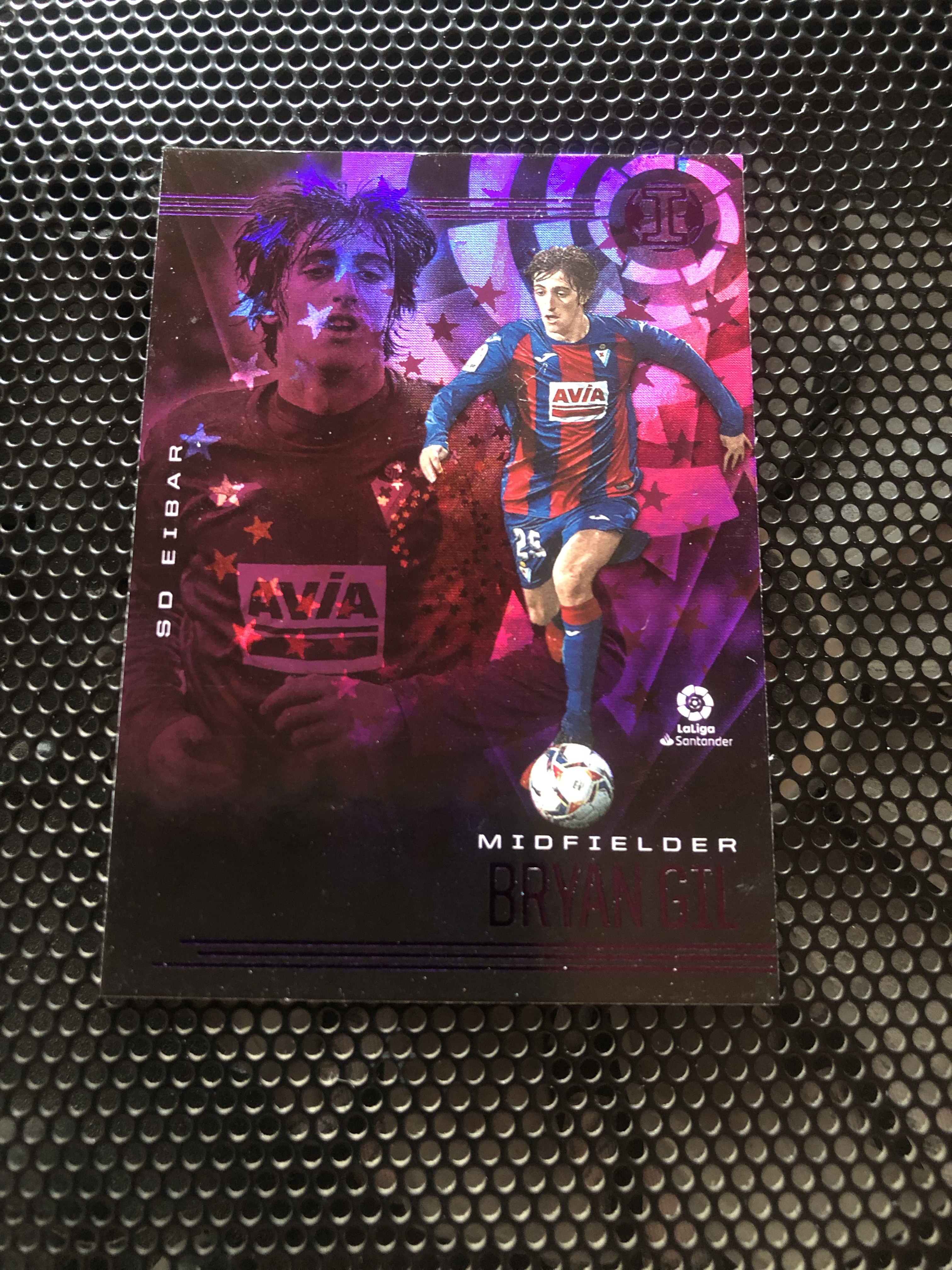 2020-21 Panini Chronicles Bryan Gil 帕尼尼西甲 编年史 加的斯 布莱恩 希尔 星星 双人像 折射 热刺