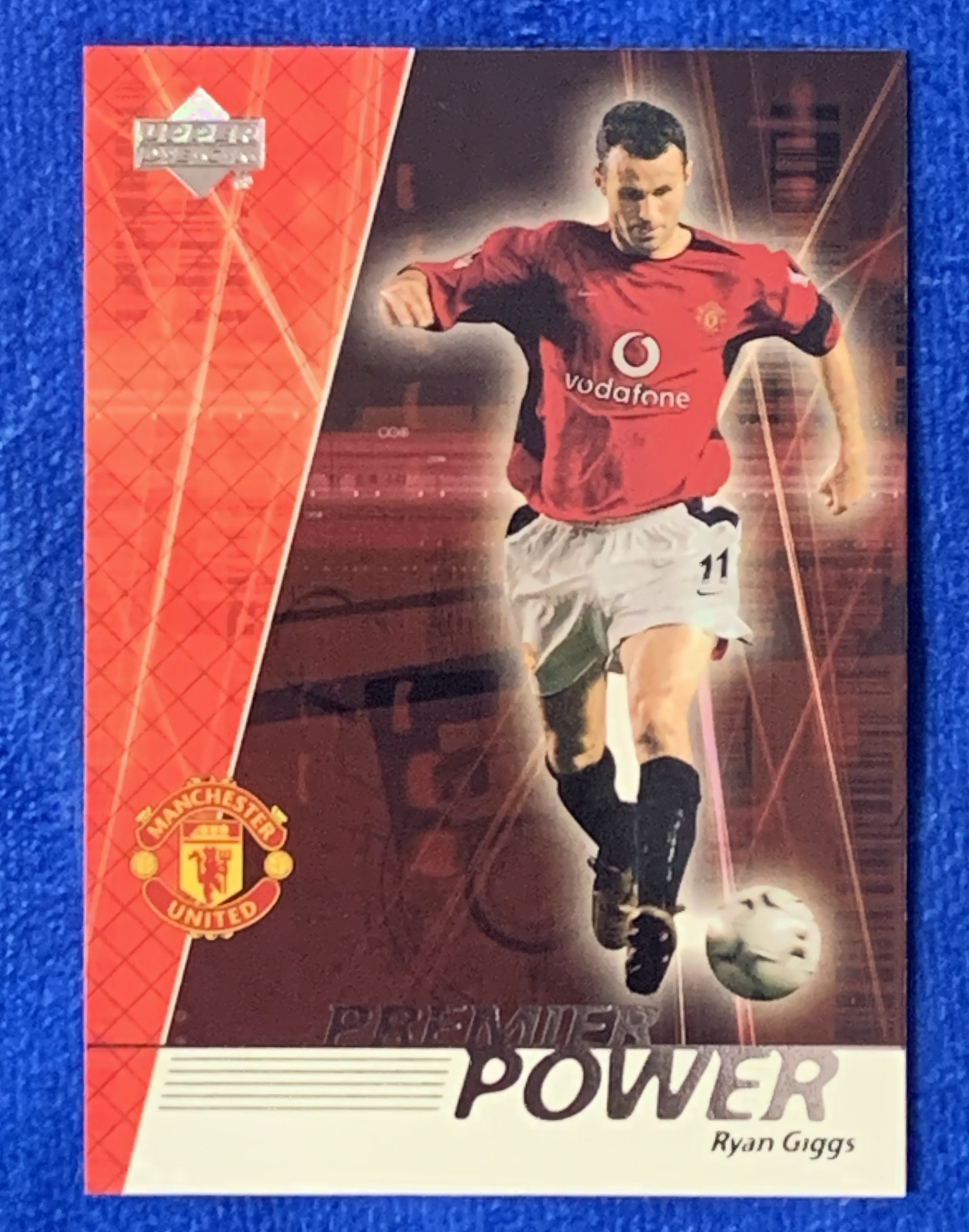 2002 Upper Deck Manchester United Ryan Giggs 亚德英超力量特卡 曼联 吉格斯 92班 英超欧冠冠军 足总杯经典进球 威尔士Wales 不保卡品ebay有价