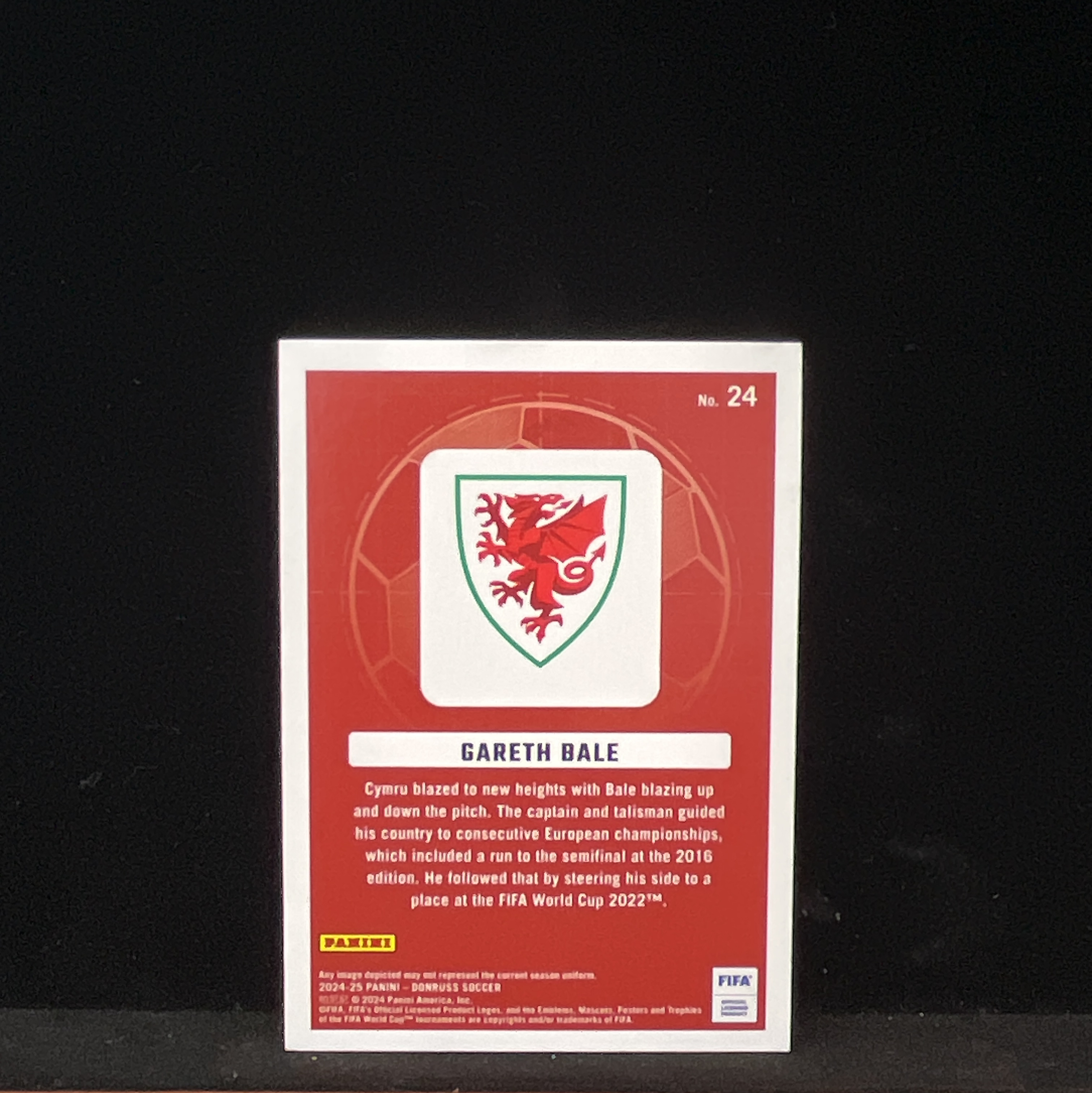 2024-25 Panini Donruss Gareth Bale 加雷斯 贝尔 大圣 威尔士 热刺 皇马 皇家马德里 特卡 杜蕾斯 实卡精美 收藏必备 卡品如图 A006