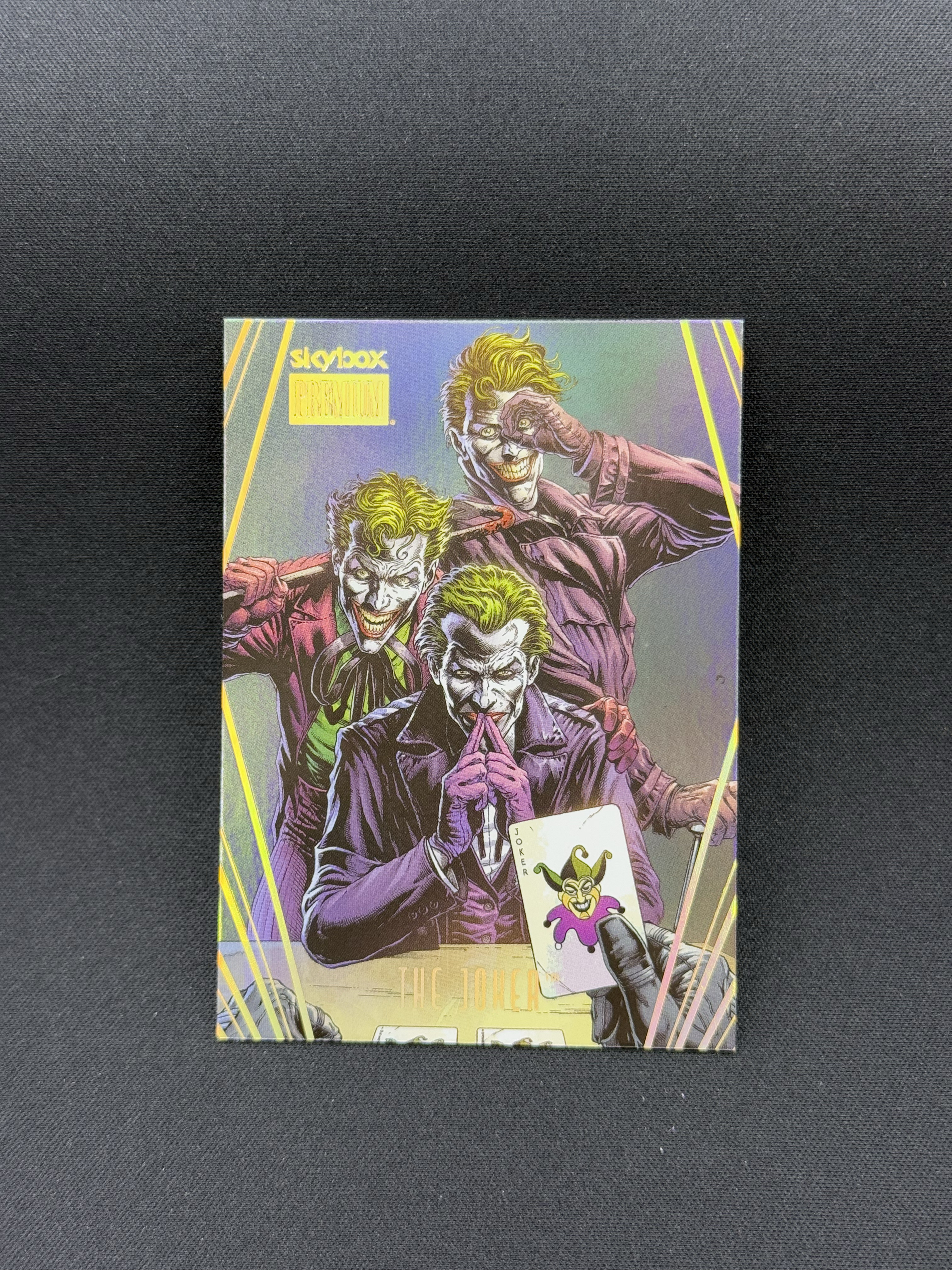 2025 Upper Deck Skybox DC Metal Batman The Joker 【小贝代拍】UD 蝙蝠侠 元年 大反派 小丑 Premium特卡 卡品如图 拍前看描述 XNP