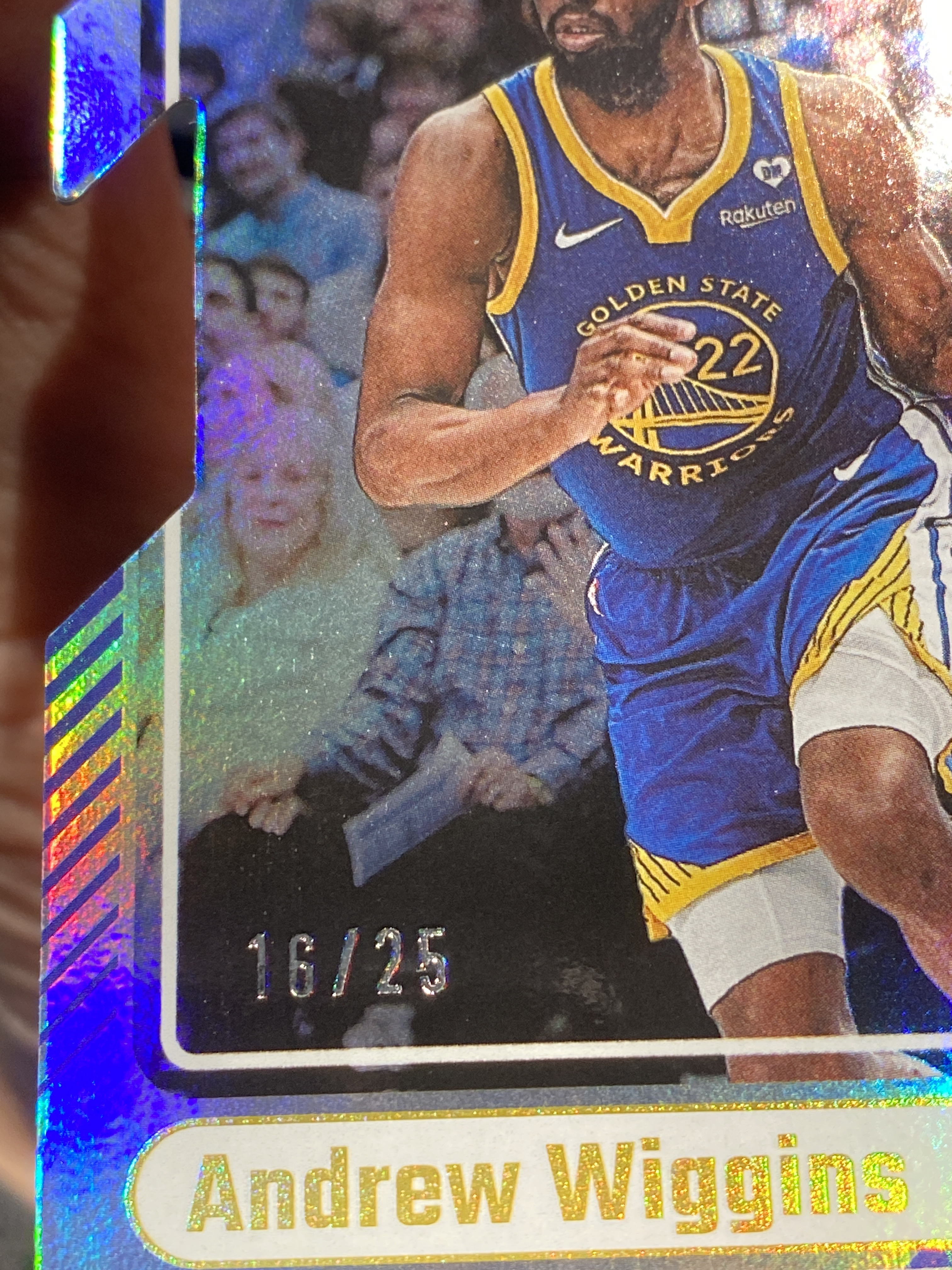 2024-25 【靓星代拍】 Donruss Andrew Wiggins 杜蕾斯 16/25编异形低编 安德鲁维金斯 勇士 银折 卡品如图 专收凑套必备 #Lx