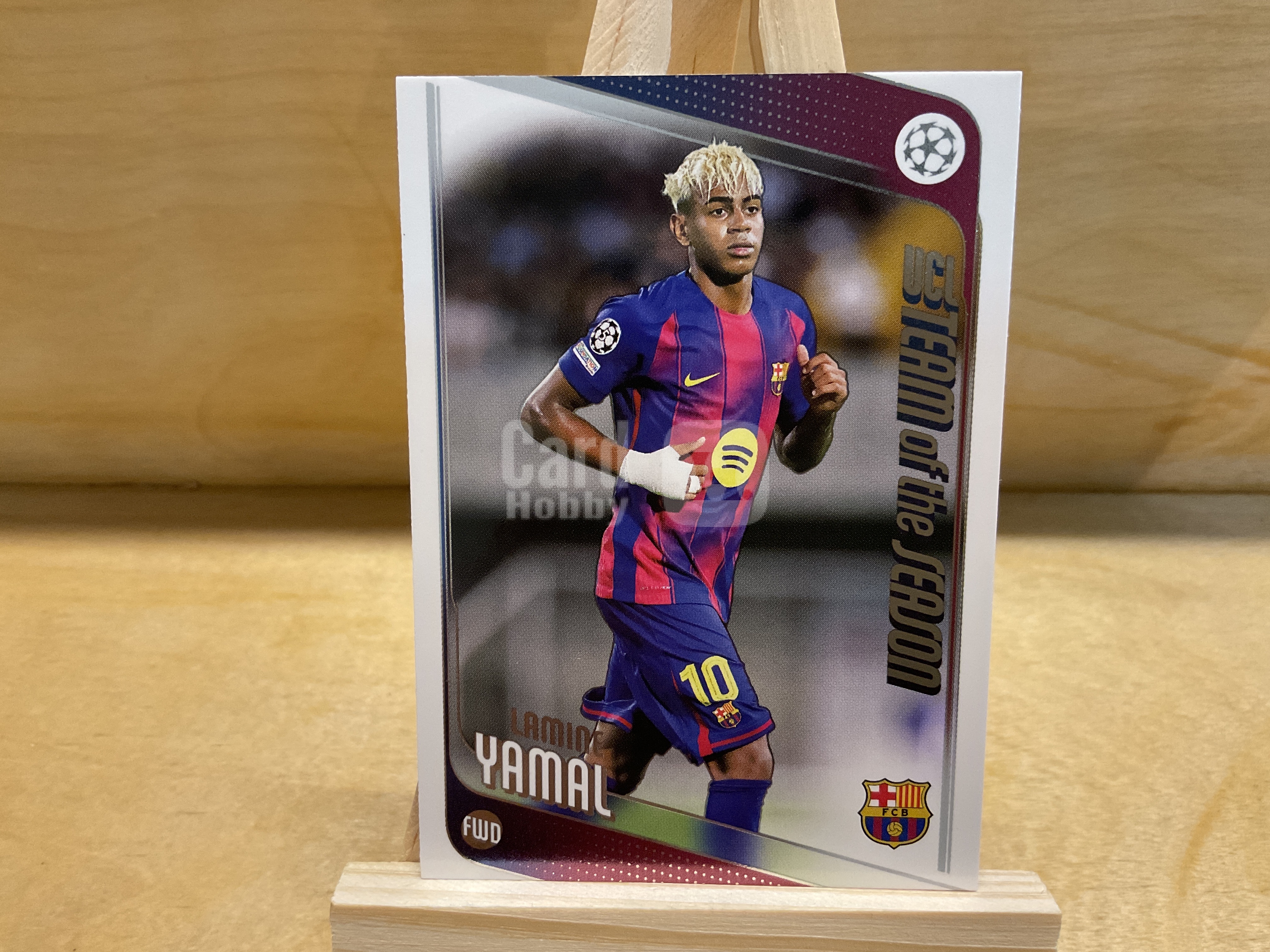 2026 Topps Topps Lamine Yamal #10 亚马尔 UCC 巴萨 巴塞罗那 拉明 欧冠 西班牙 Champions base